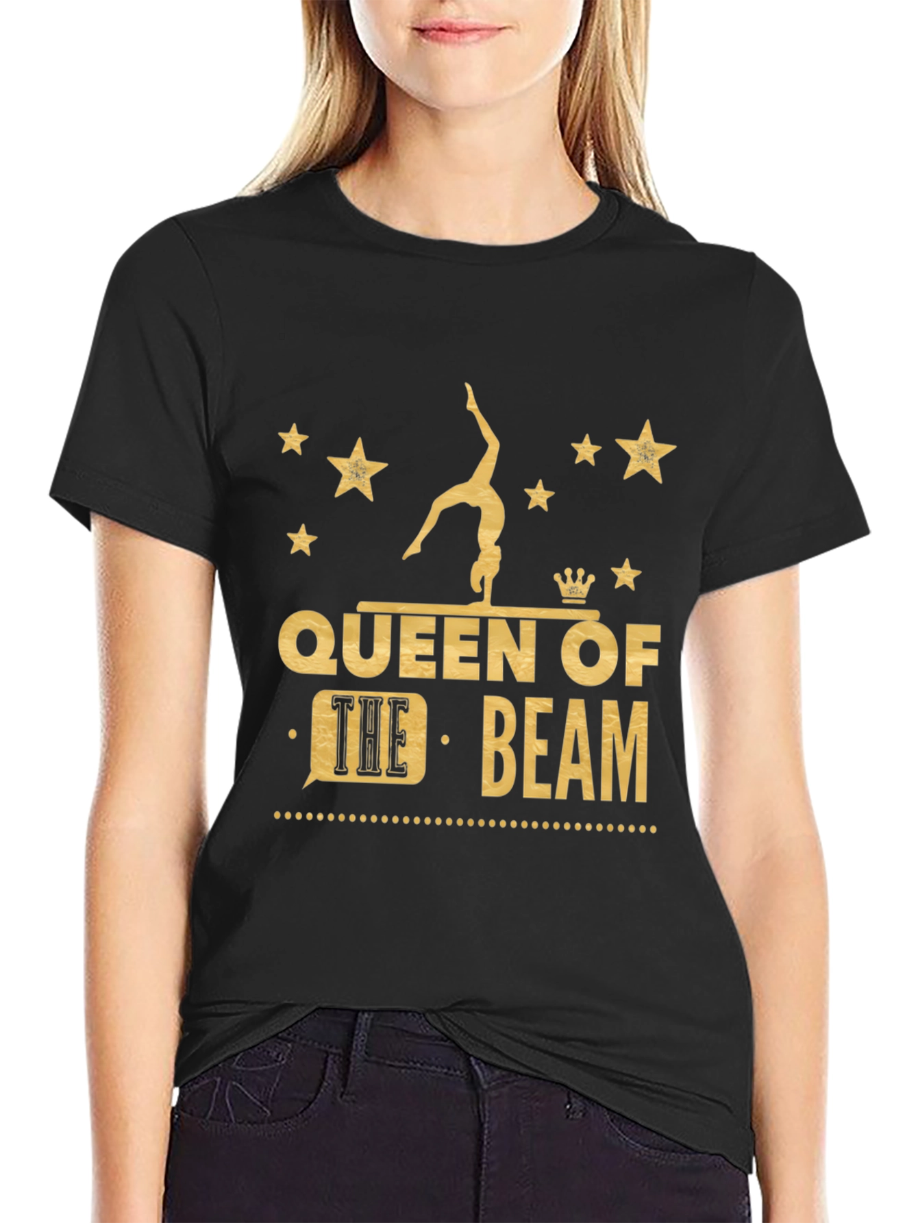 Queen of the Beam Gymnastics T-Shirt