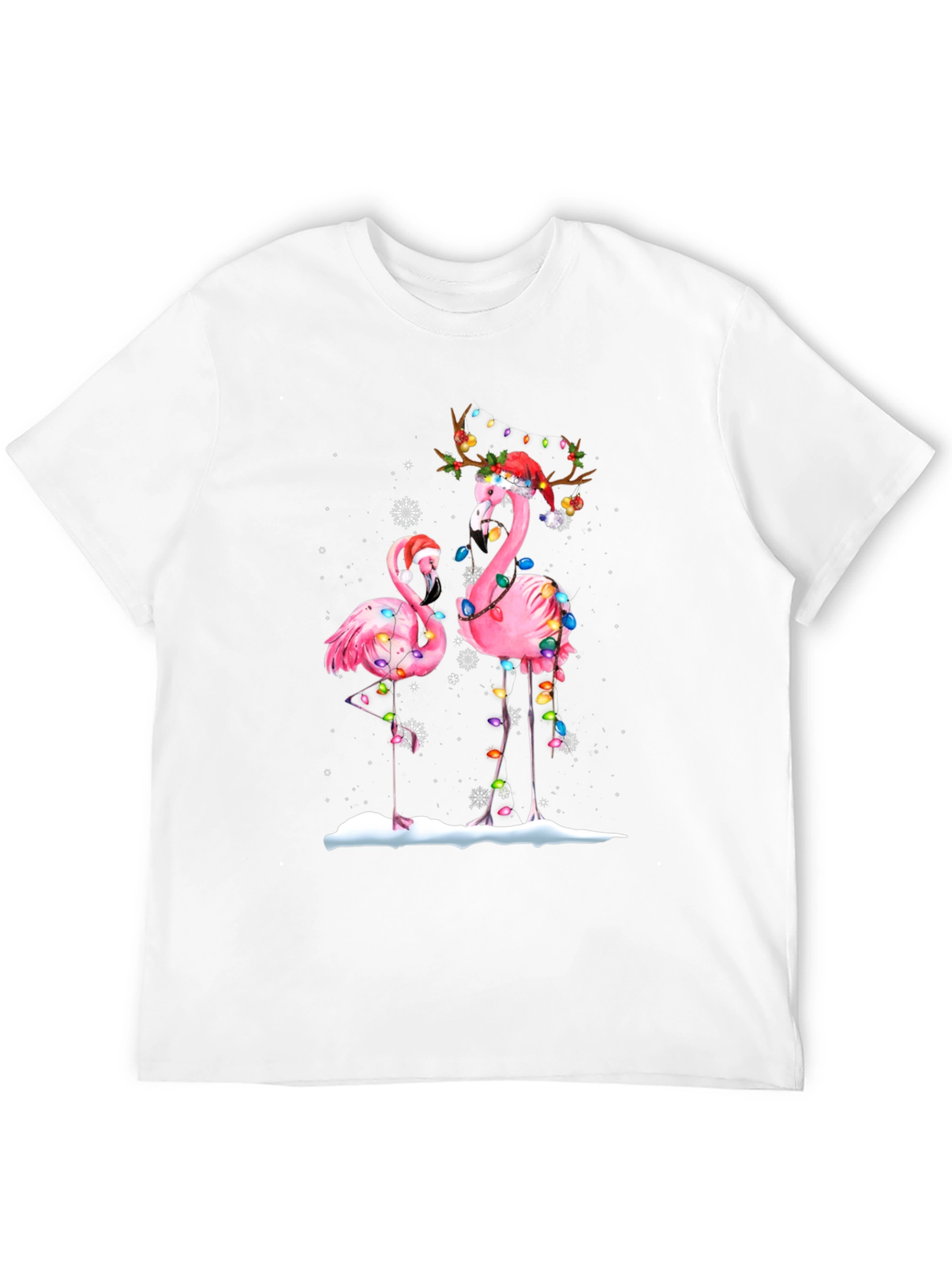 Christmas Flamingo T-Shirt