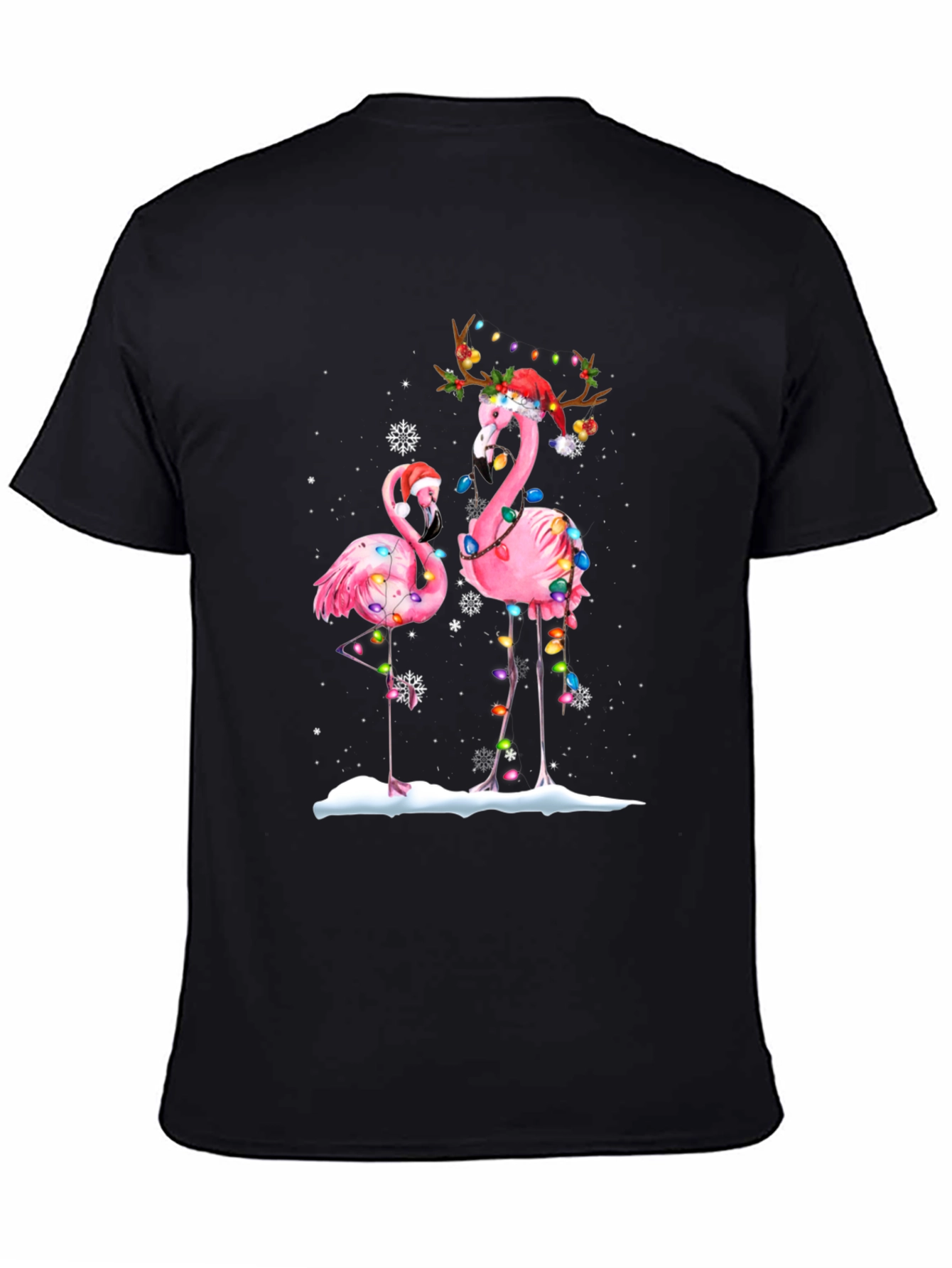 Christmas Flamingo T-Shirt