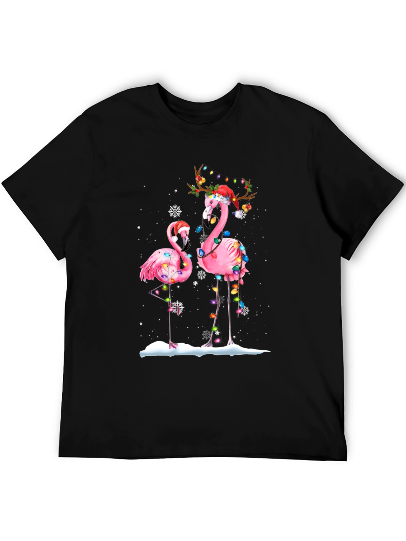 Christmas Flamingo T-Shirt