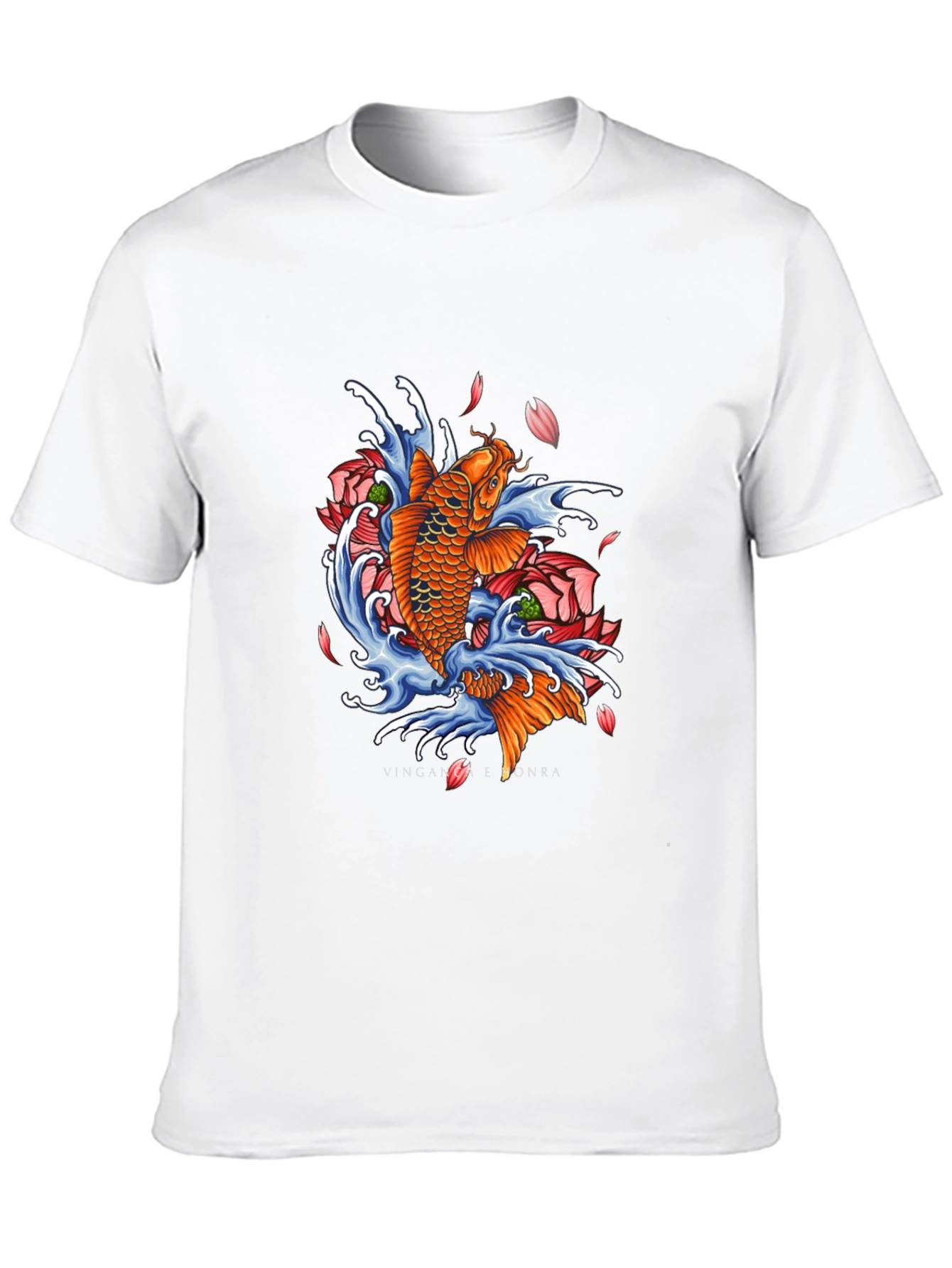 Koi Fish Graphic T-Shirt - Unique Design