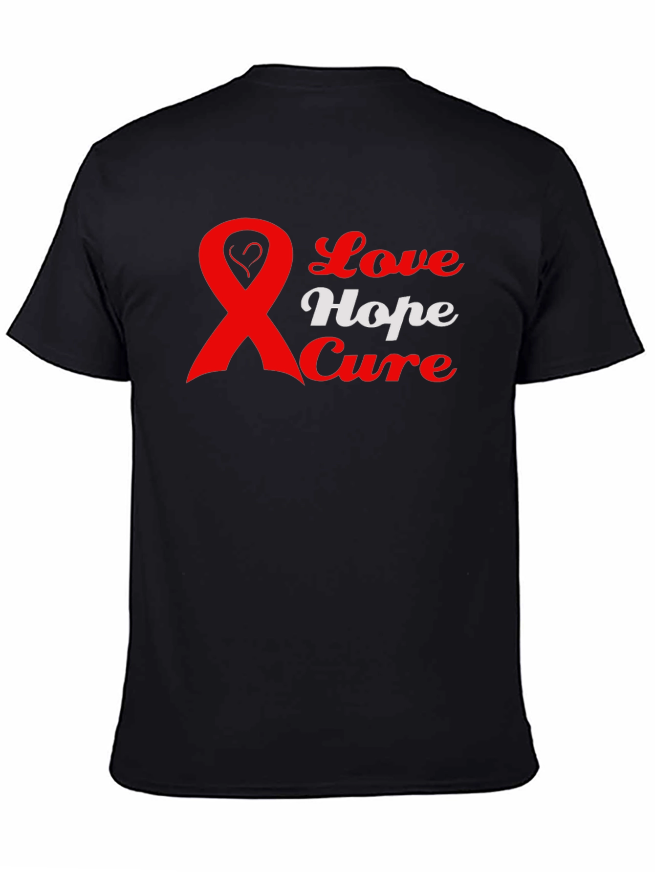 Love Hope Cure Awareness Graphic T-Shirt