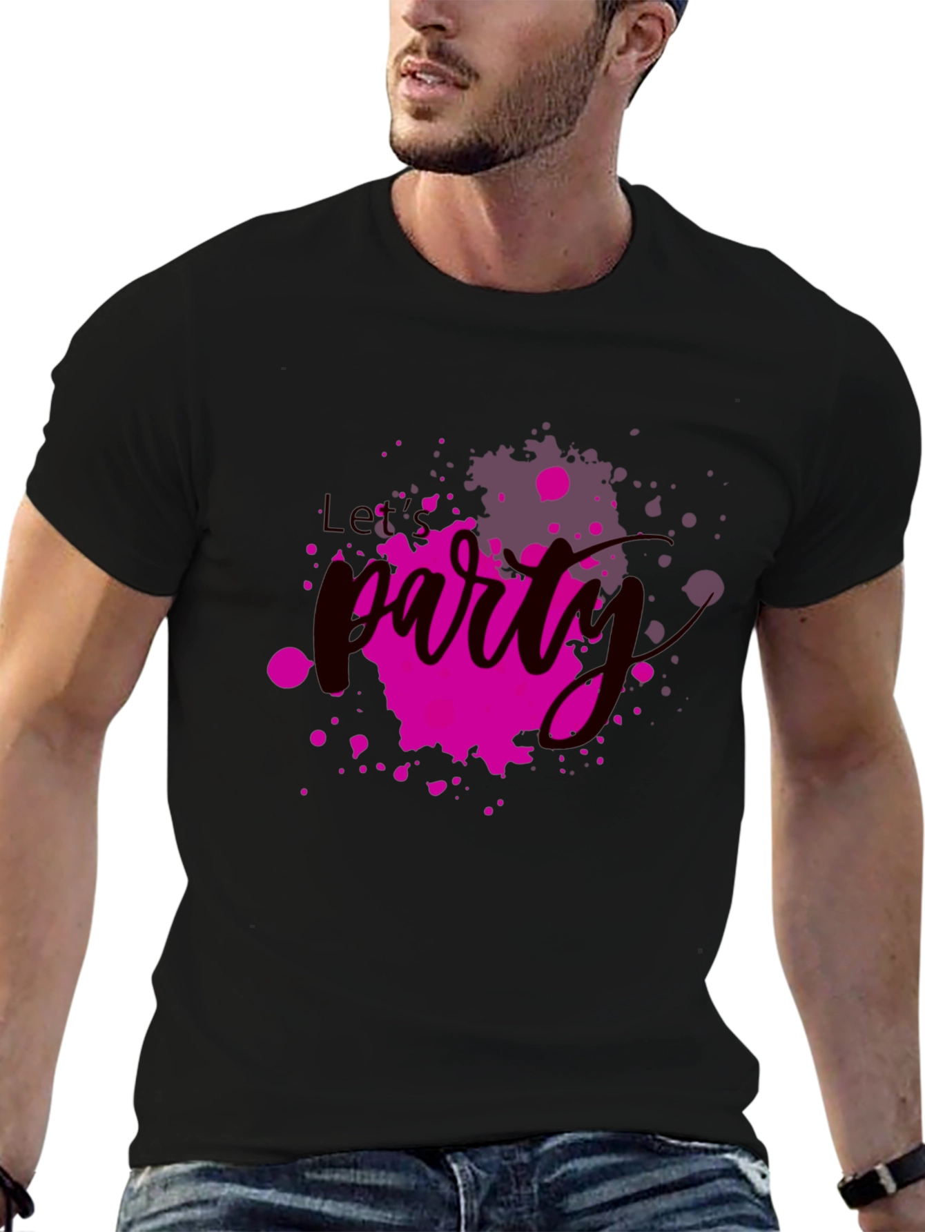 Lets Party Graphic Tee