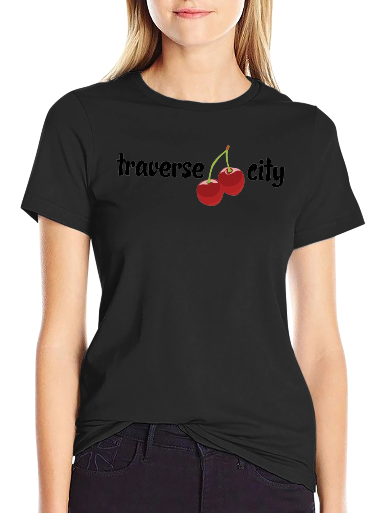 Traverse City Cherry Graphic T-Shirt
