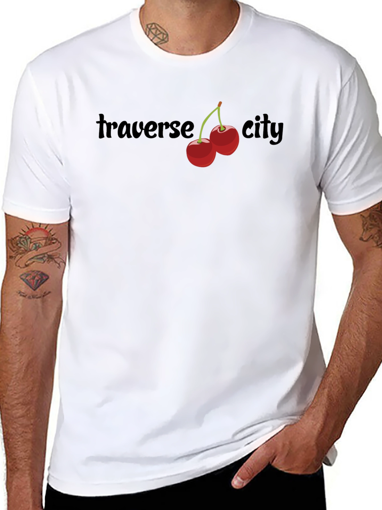 Traverse City Cherry Graphic T-Shirt
