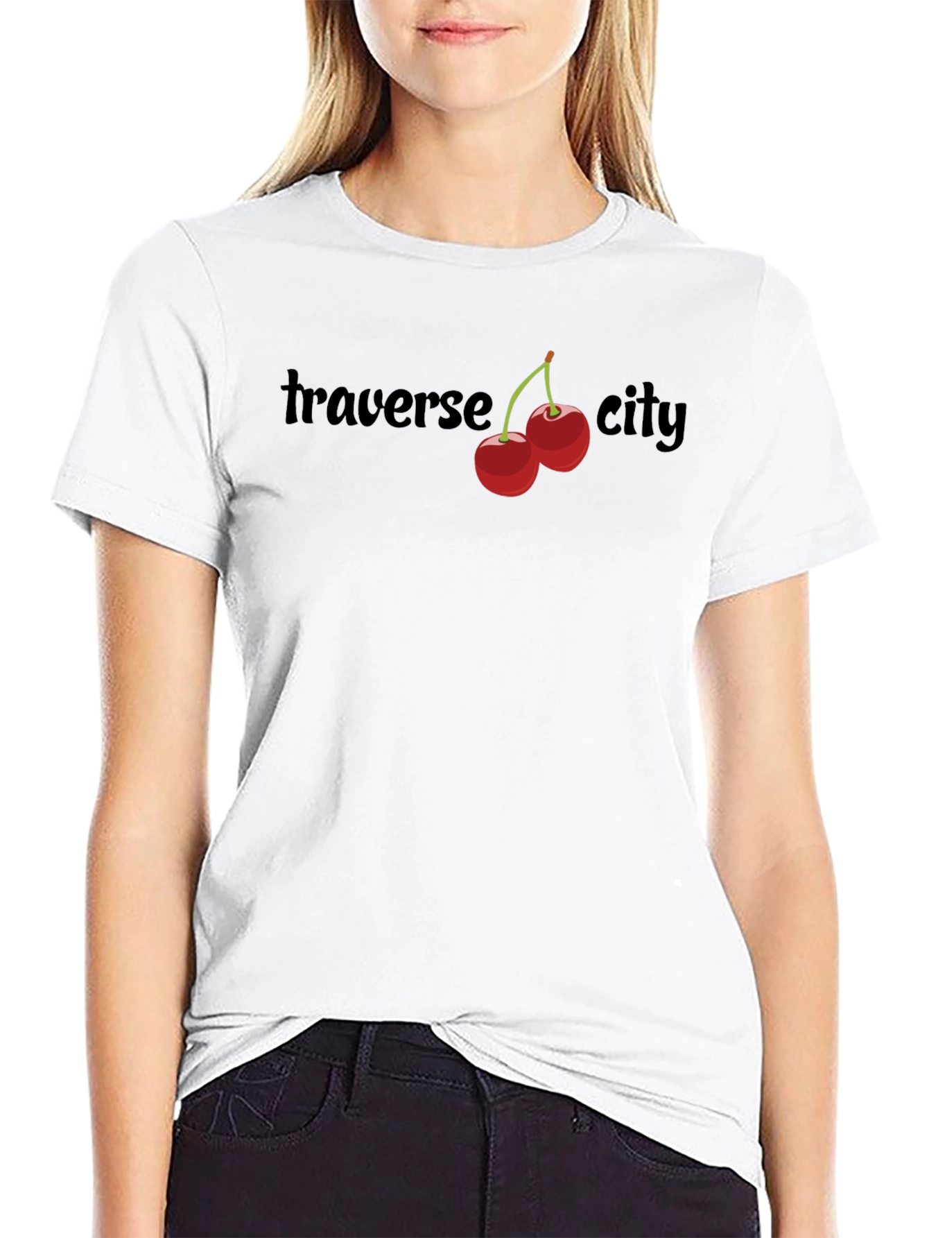 Traverse City Cherry Graphic T-Shirt