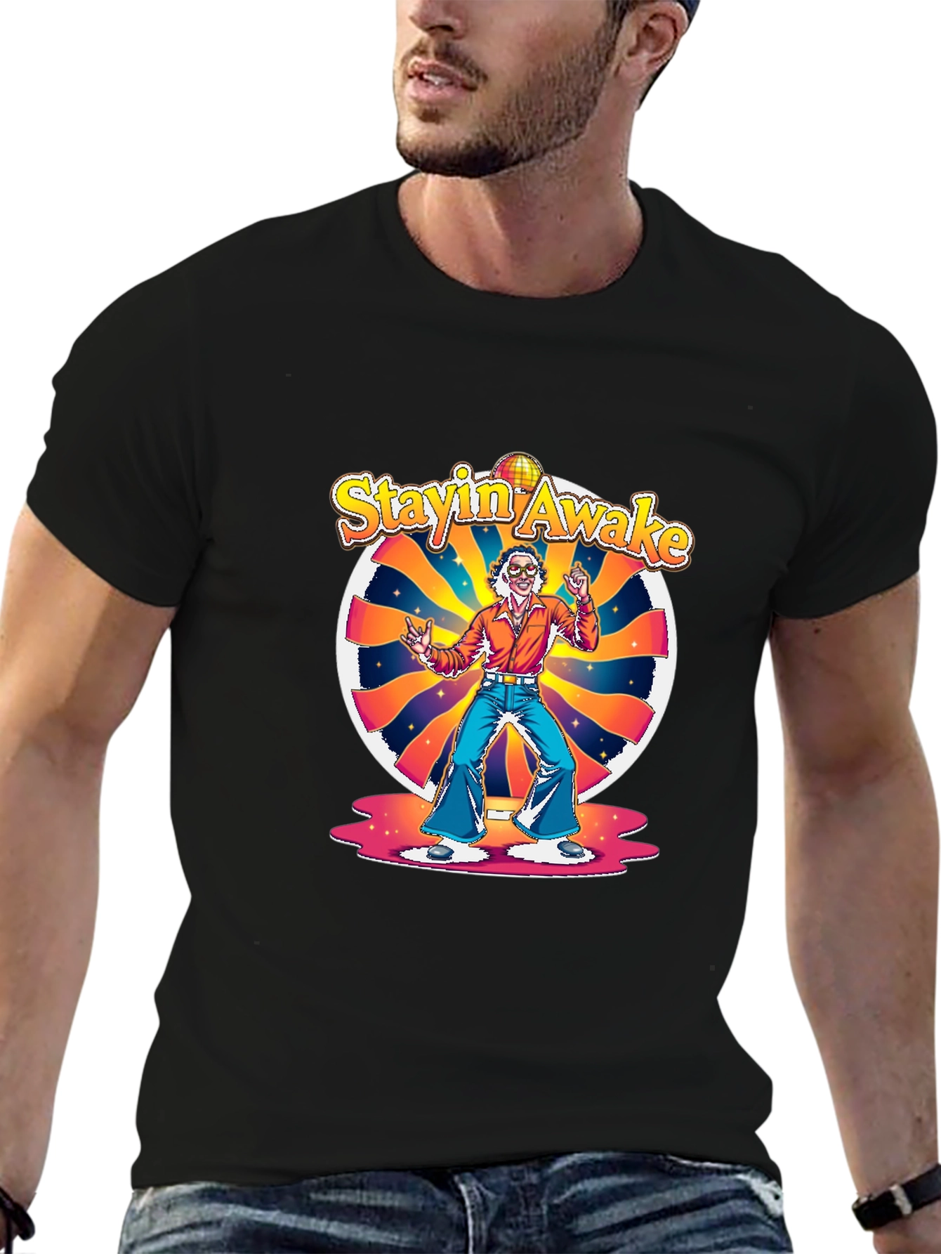 Stayin Awake Disco T-Shirt