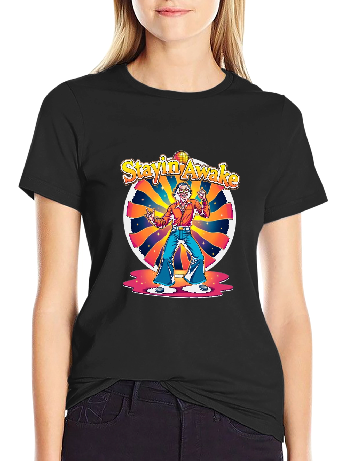 Stayin Awake Disco T-Shirt
