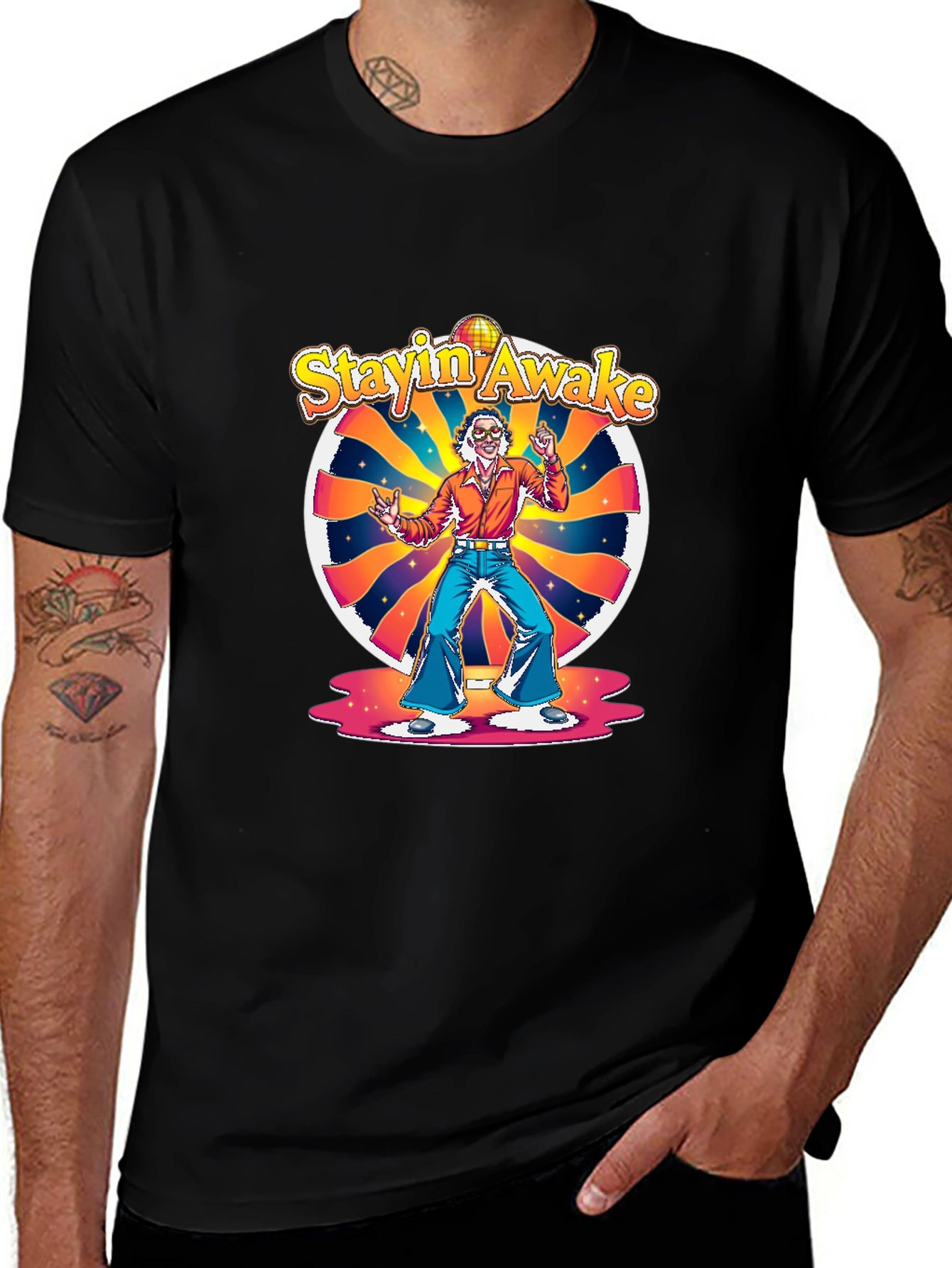 Stayin Awake Disco T-Shirt