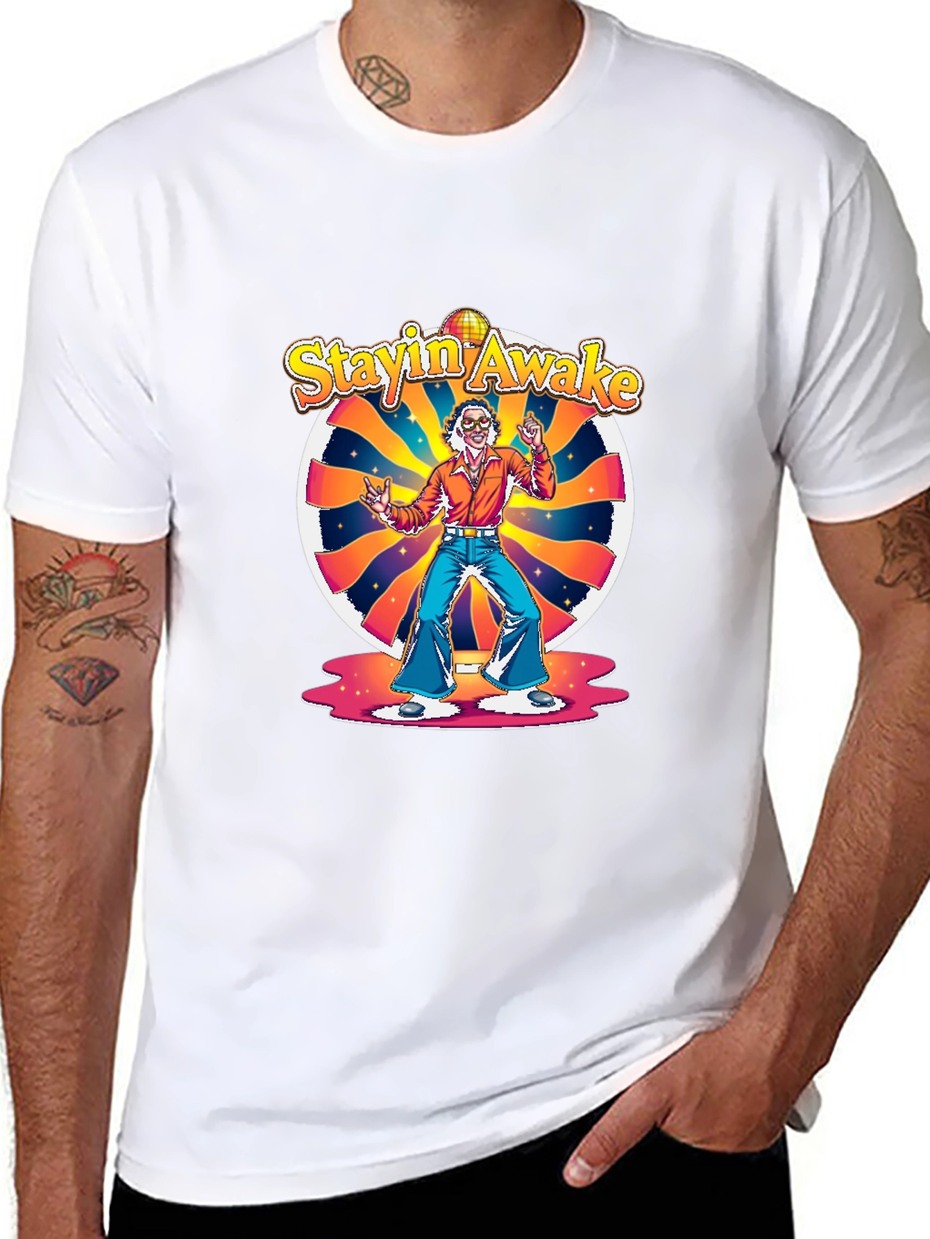 Stayin Awake Disco T-Shirt