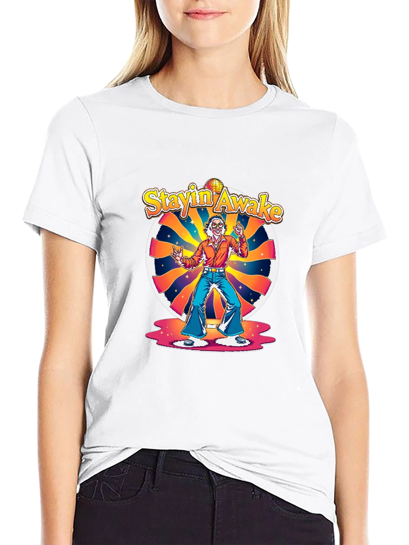 Stayin Awake Disco T-Shirt