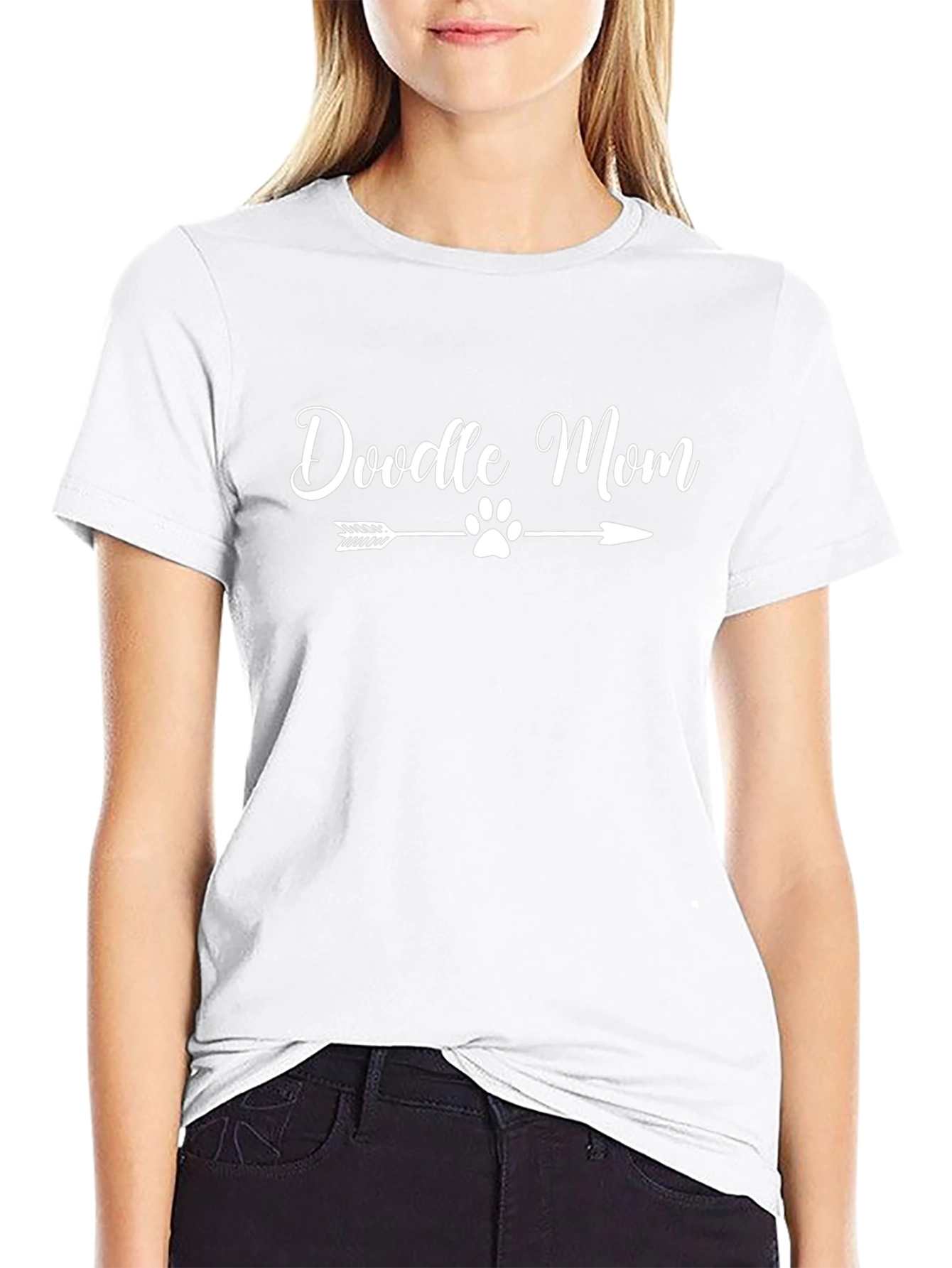 Doodle Mom Arrow T-Shirt - Dog Lover Gift