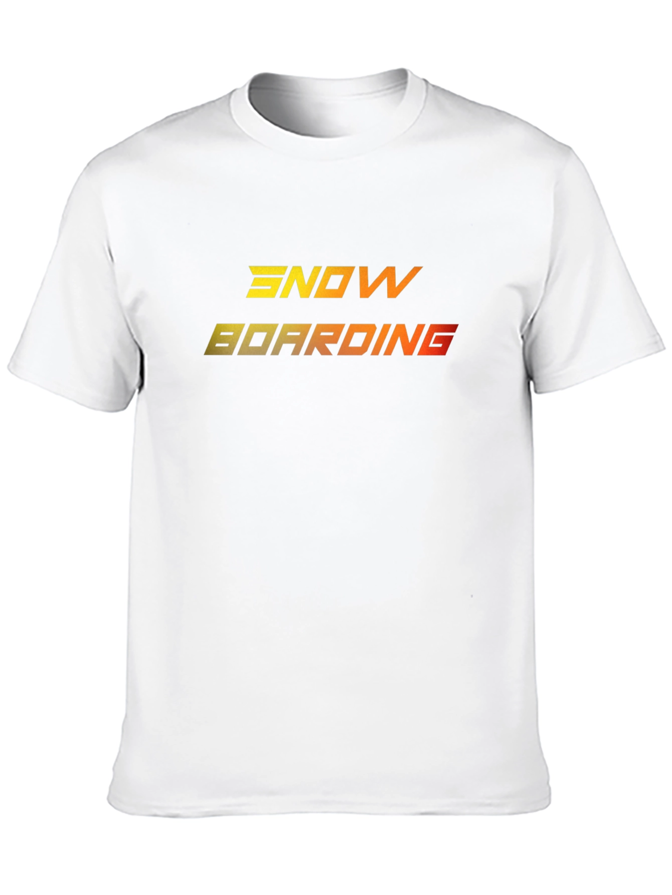 Snowboarding Graphic Tee - Black T-Shirt