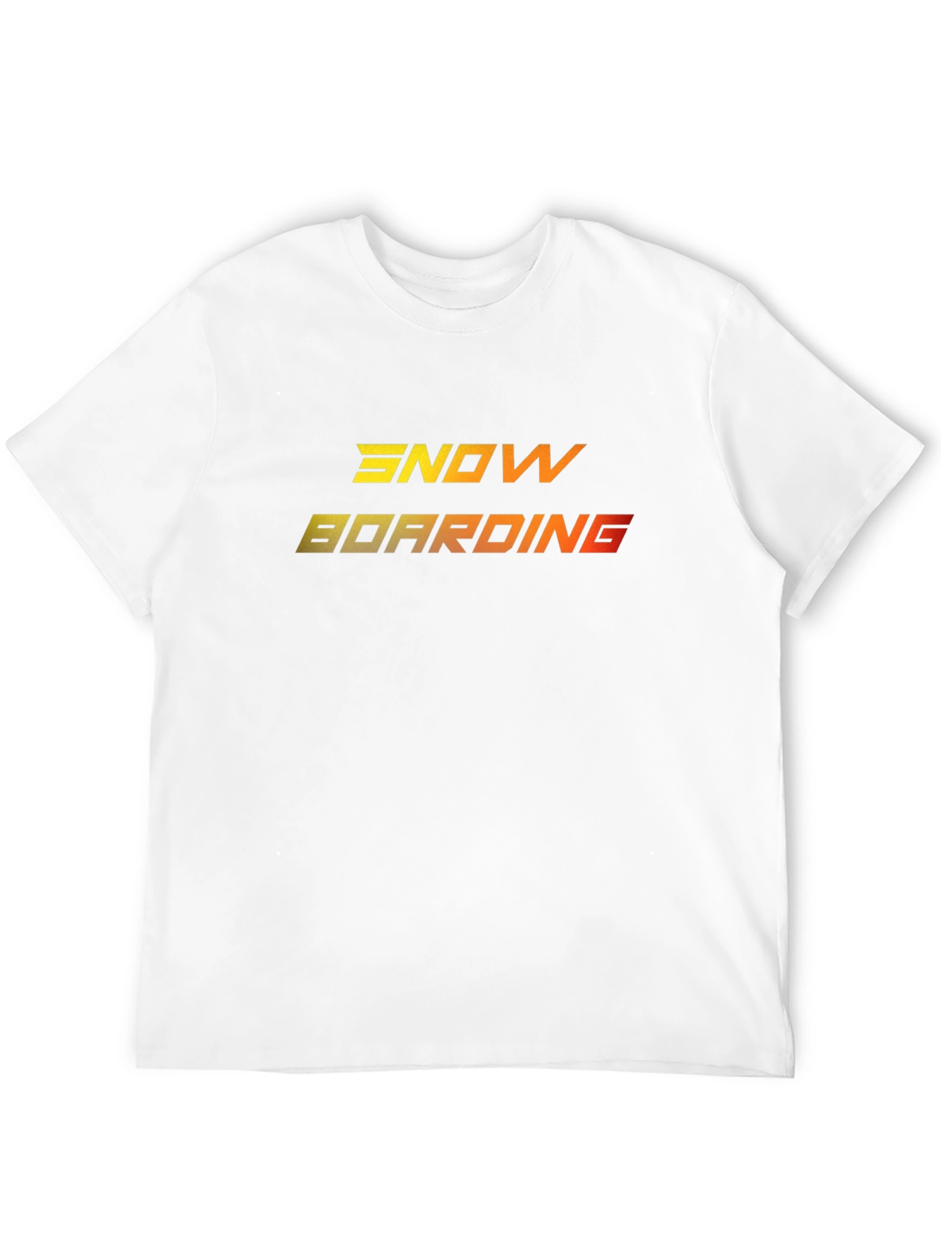 Snowboarding Graphic Tee - Black T-Shirt