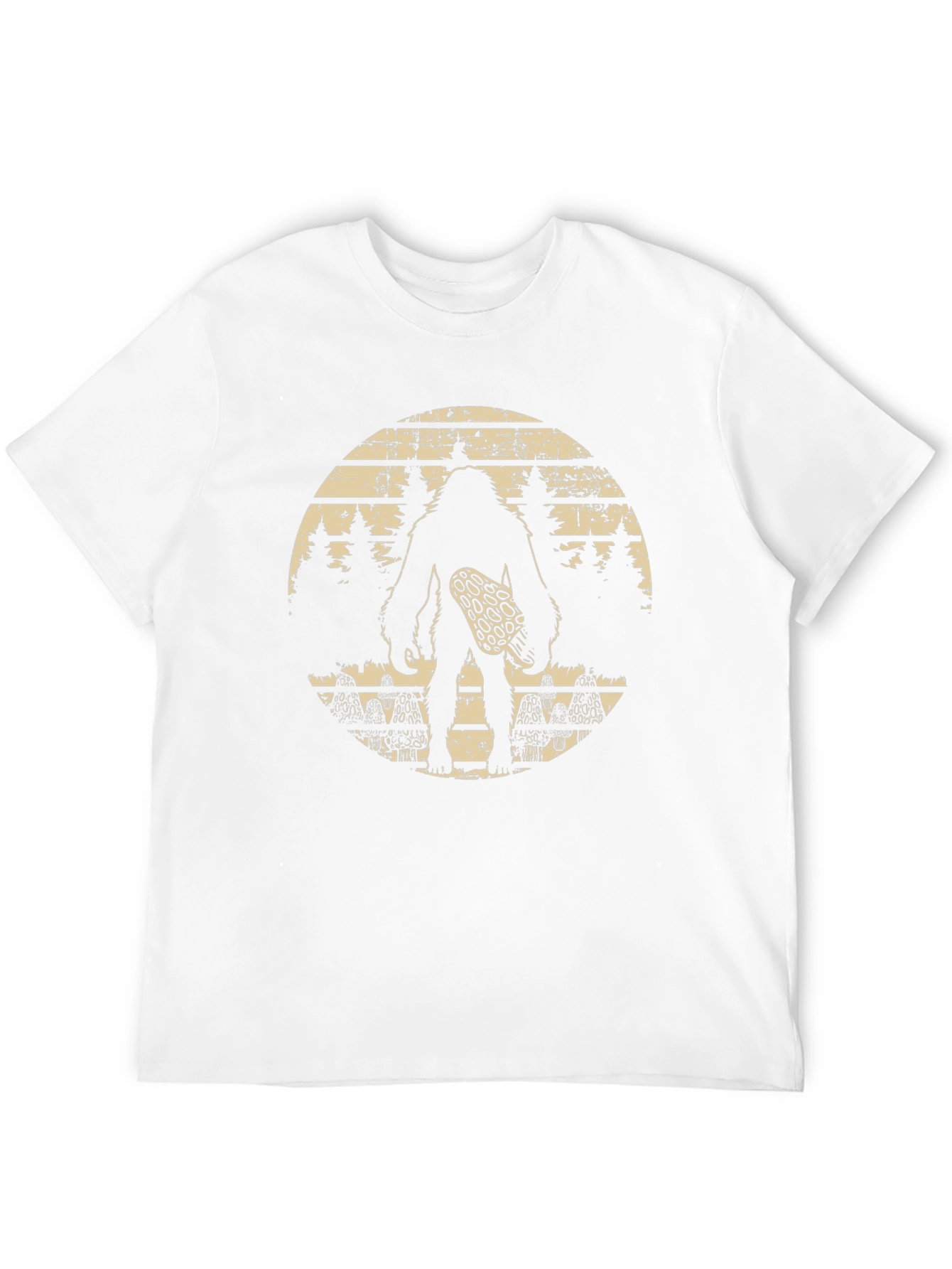 Bigfoot Skateboarder Graphic Tee