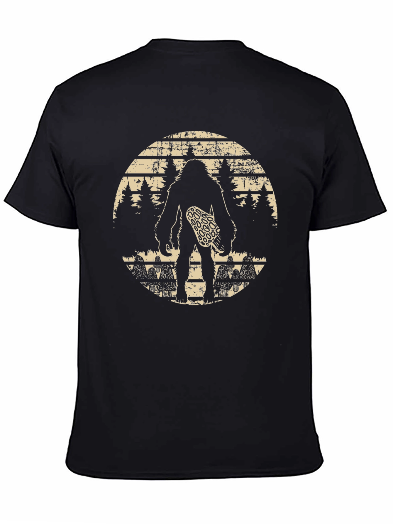 Bigfoot Skateboarder Graphic Tee