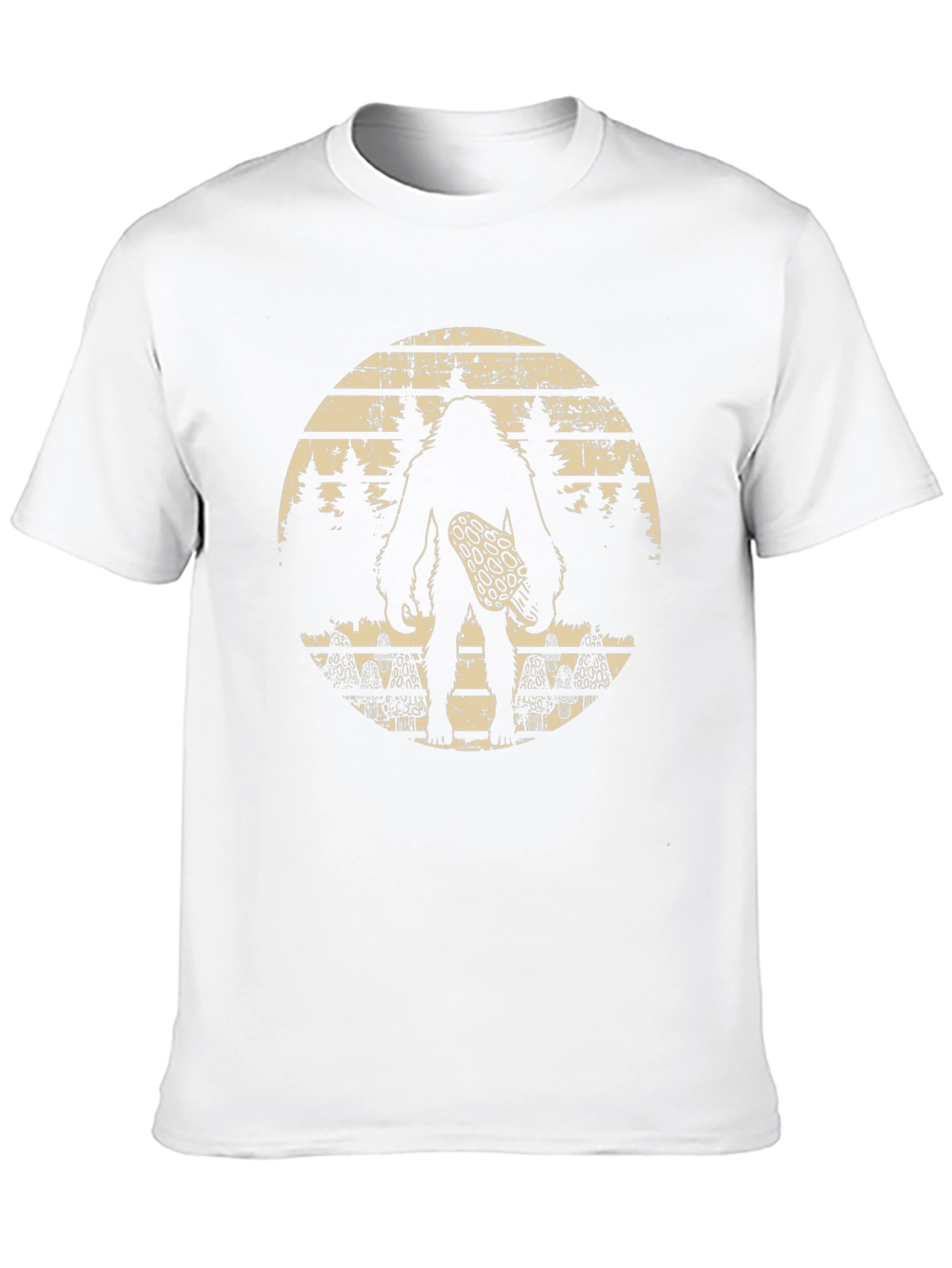 Bigfoot Skateboarder Graphic Tee
