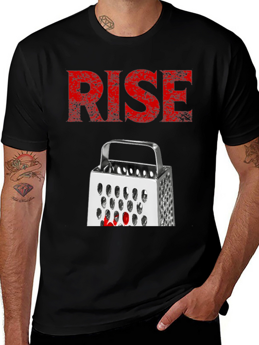 Rise Grater Graphic Tee - Funny Kitchen Humor Shirt