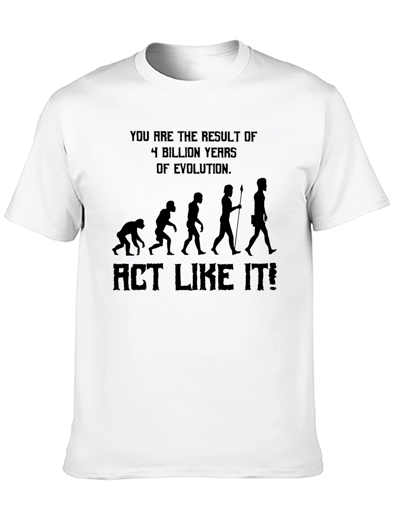 Evolution Funny Sarcastic T-Shirt