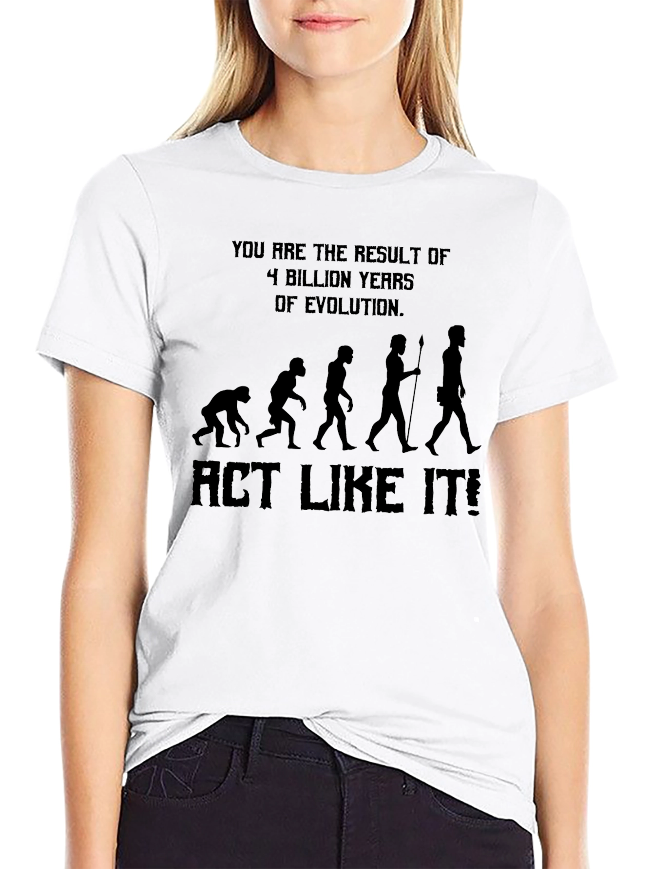 Evolution Funny Sarcastic T-Shirt