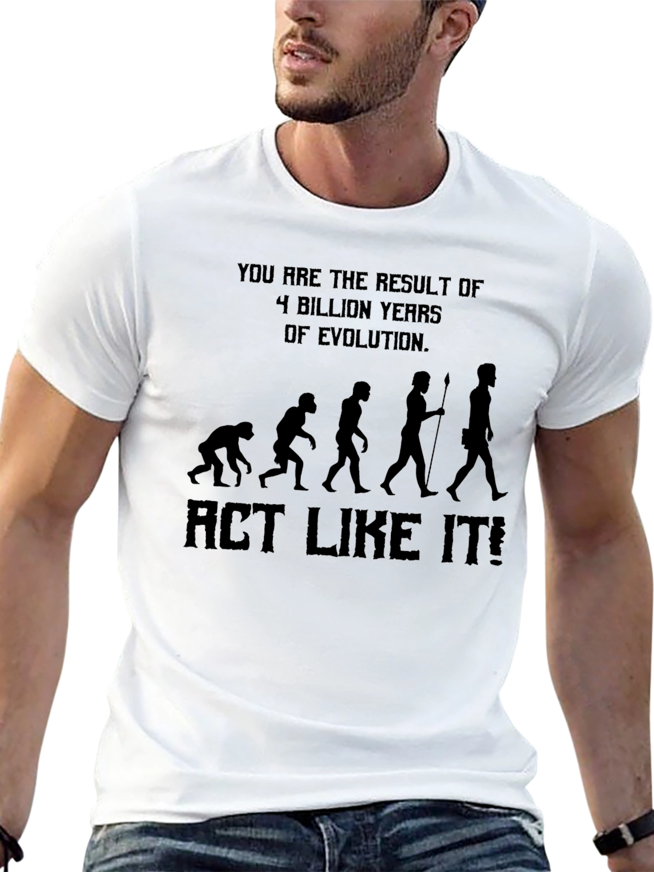 Evolution Funny Sarcastic T-Shirt