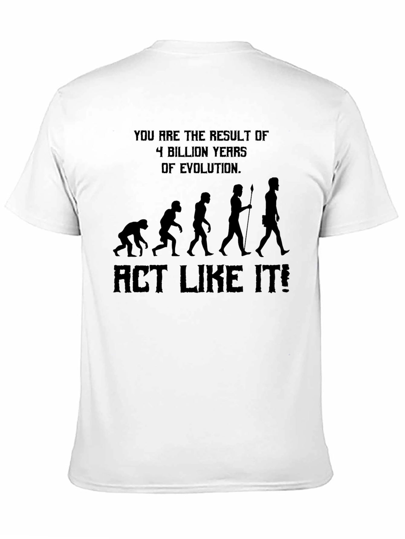 Evolution Funny Sarcastic T-Shirt