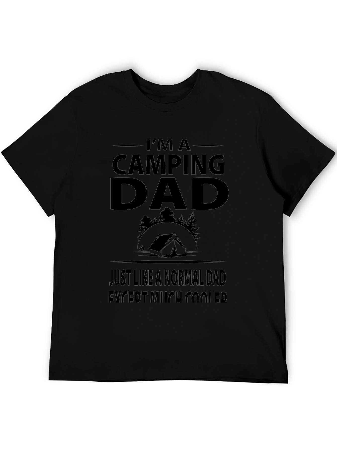 Camping Dad T-Shirt - Cool Fathers Day Tee