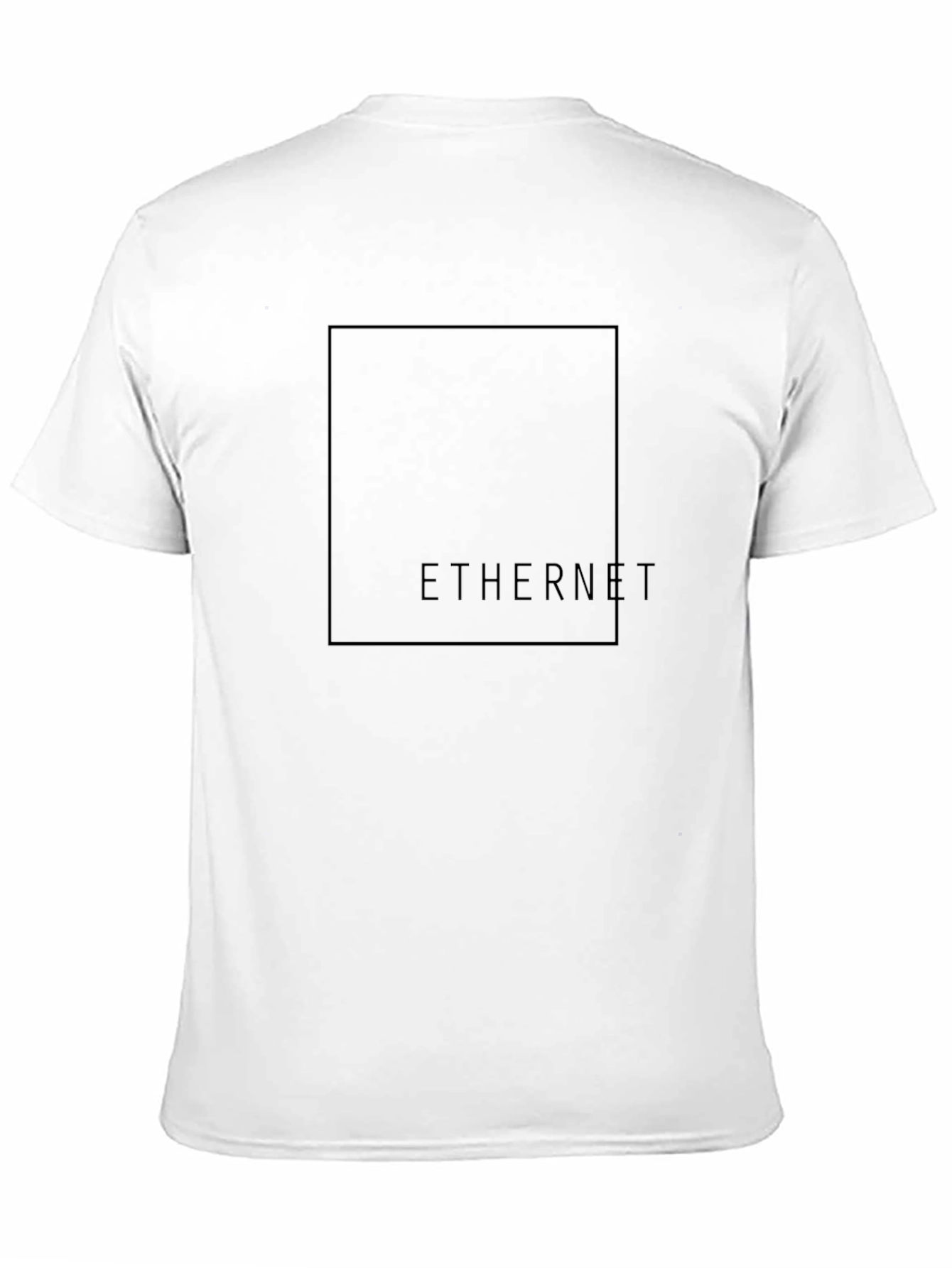 Ethernet Graphic Tee - Modern Black T-Shirt
