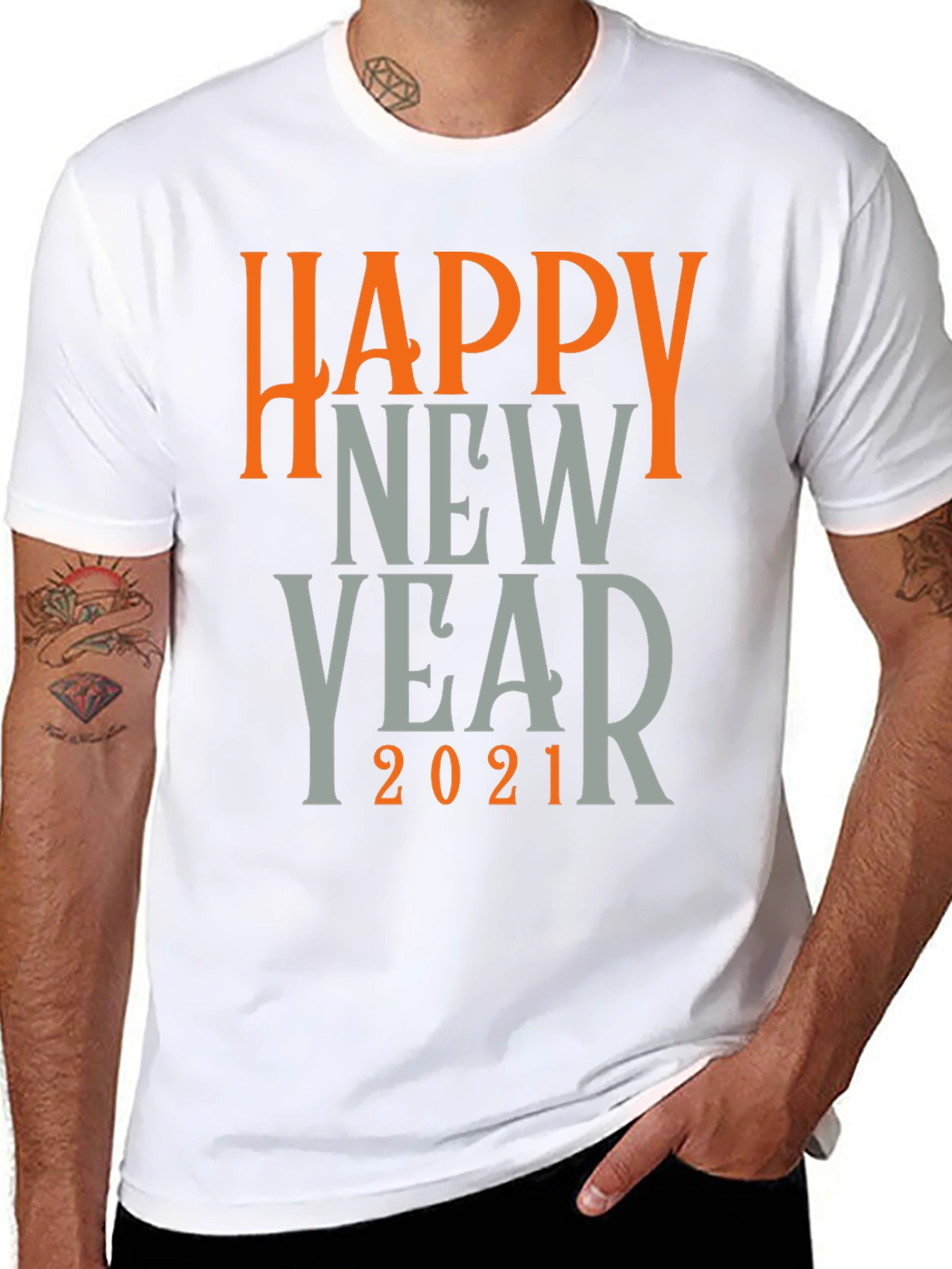 Happy New Year 2021 Graphic T-Shirt