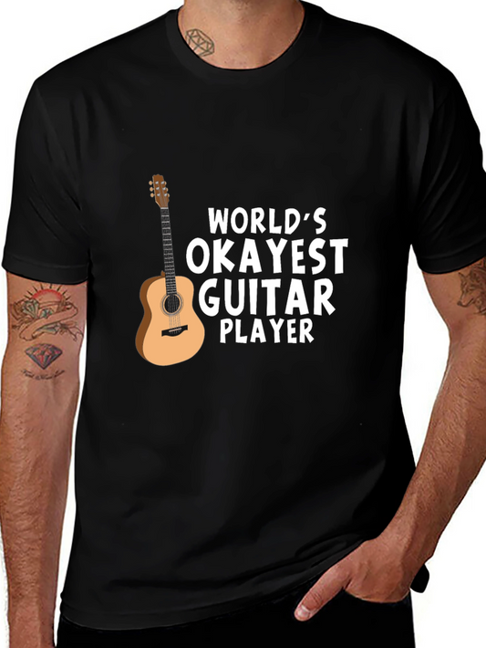 Worlds Okayest Guitar Player T-Shirt