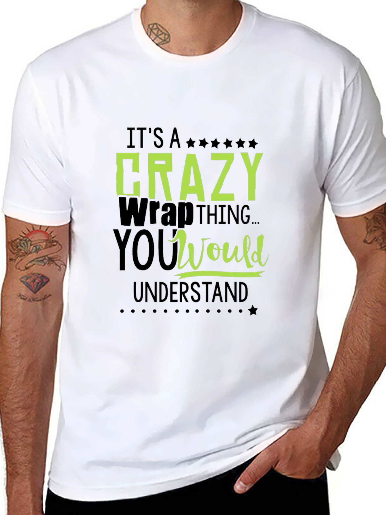 Crazy Wrap Thing T-Shirt