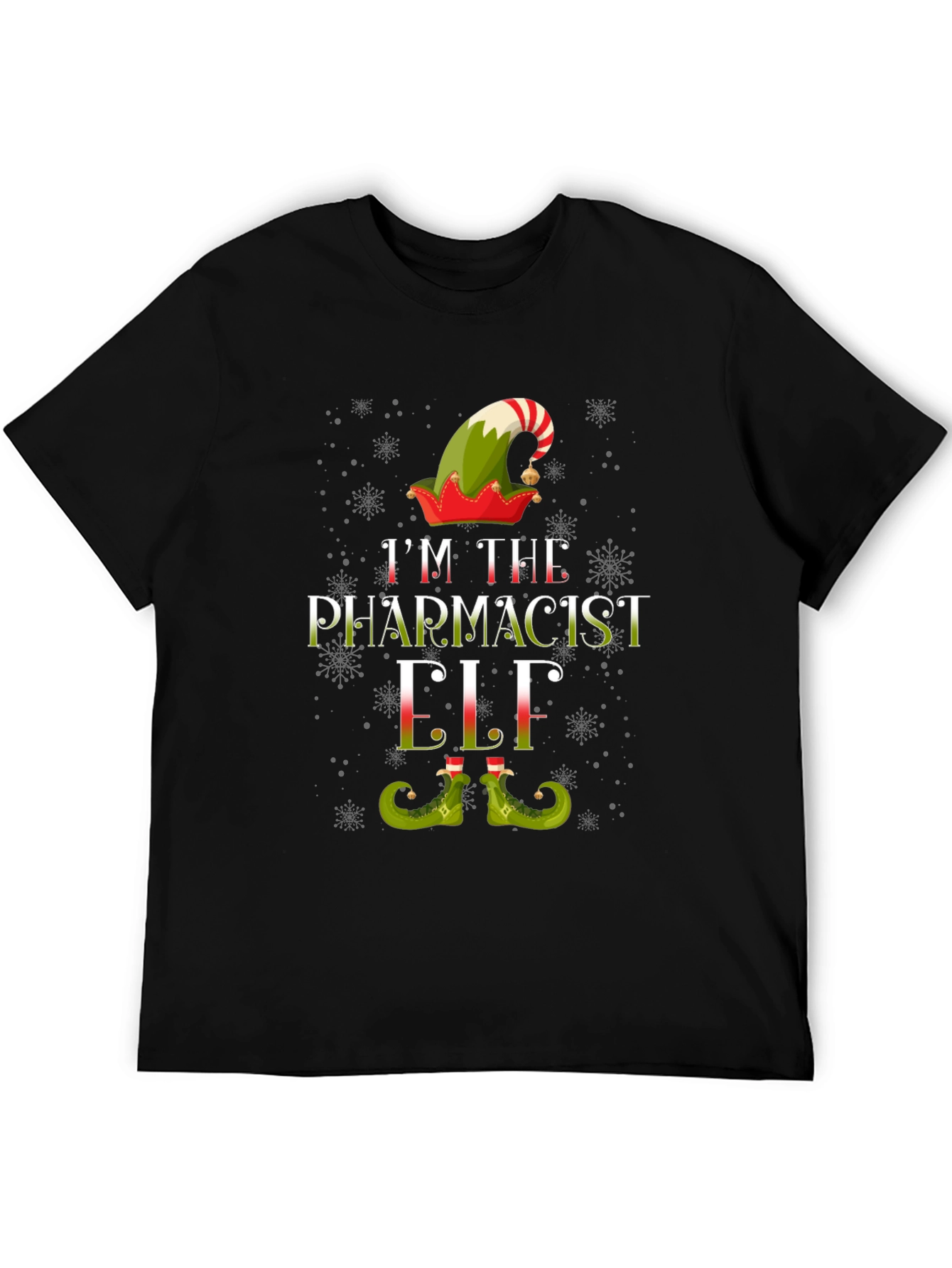Pharmacist Elf Christmas T-Shirt