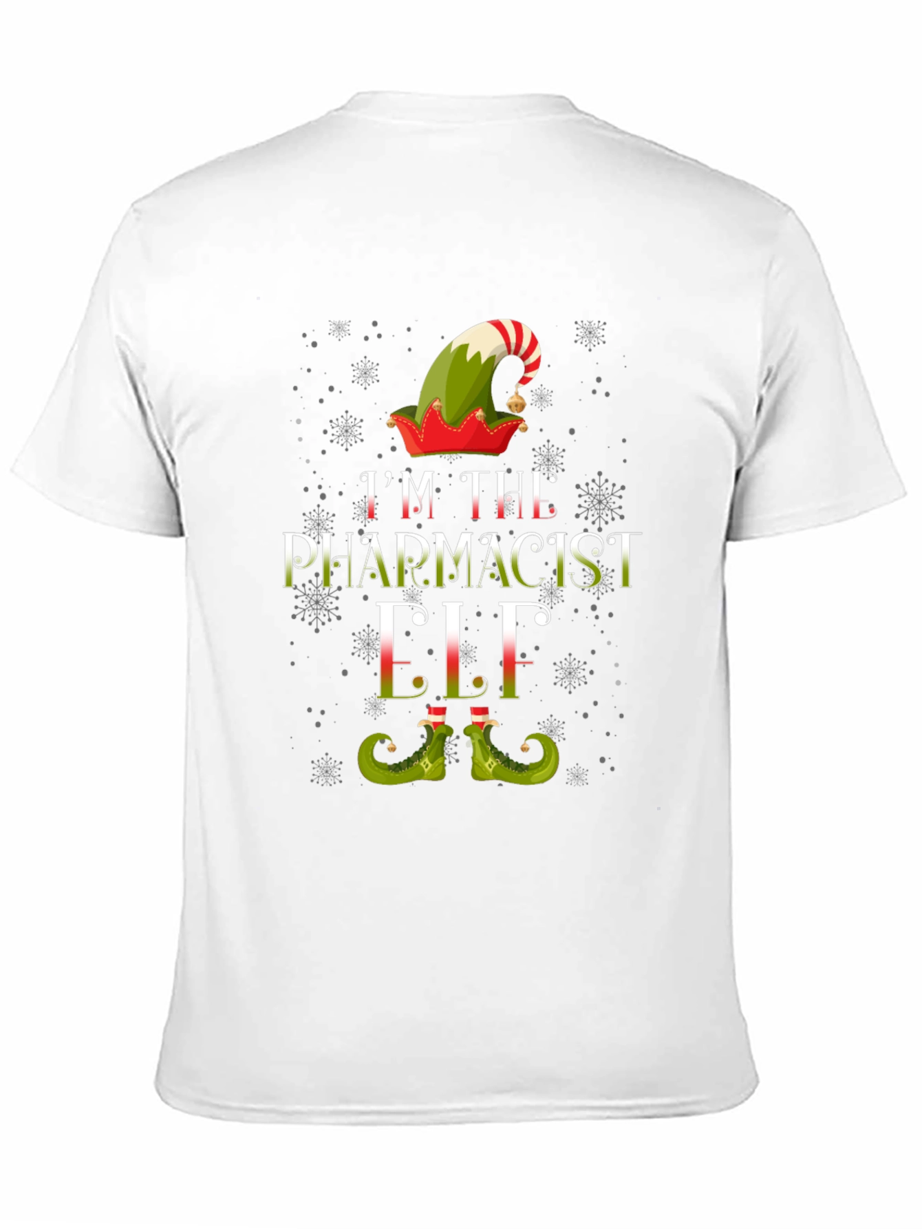 Pharmacist Elf Christmas T-Shirt