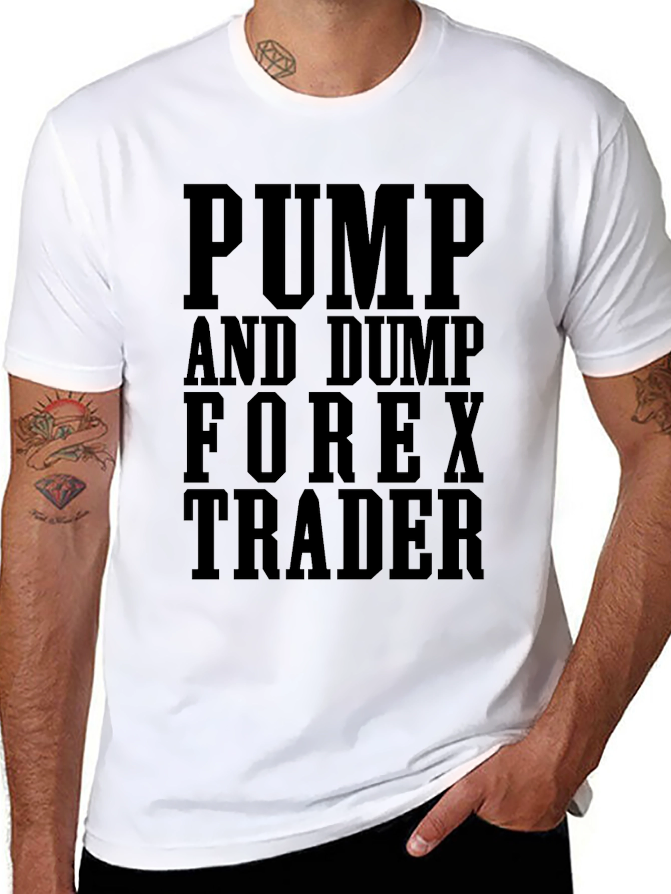 Pump and Dump Forex Trader Graphic Tee