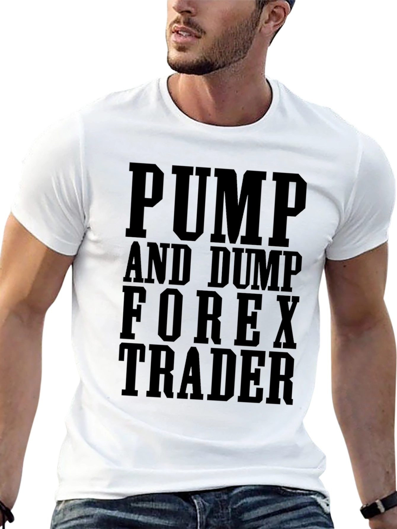 Pump and Dump Forex Trader Graphic Tee