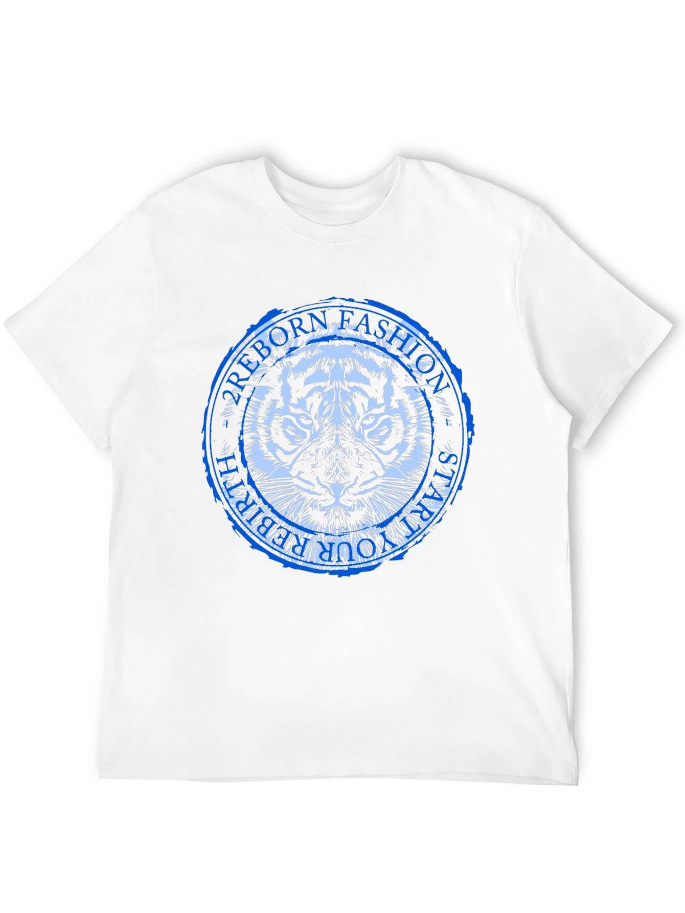 Born Fashion Tiger Graphic Tee - Black
