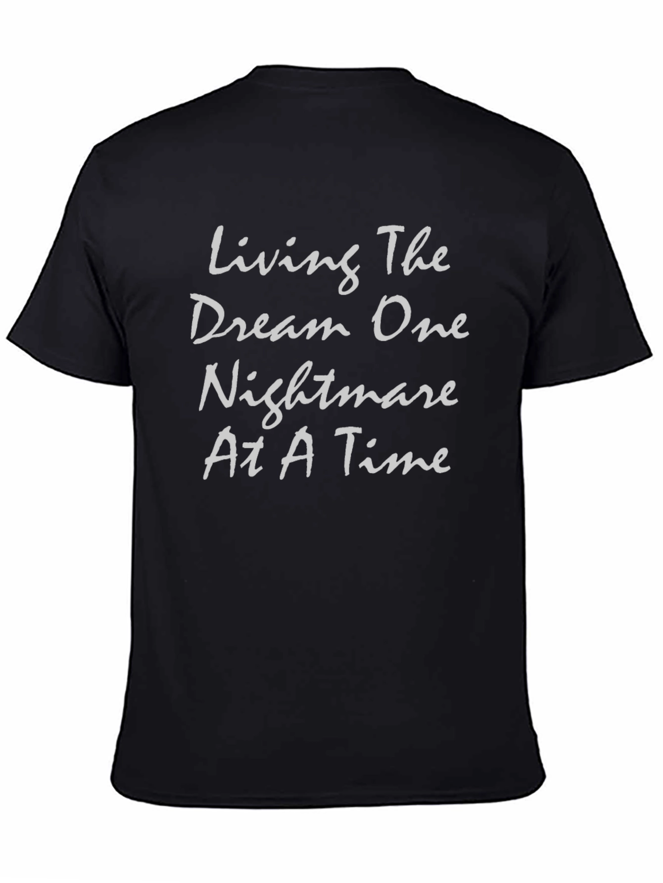 Living the Dream Black Graphic Tee