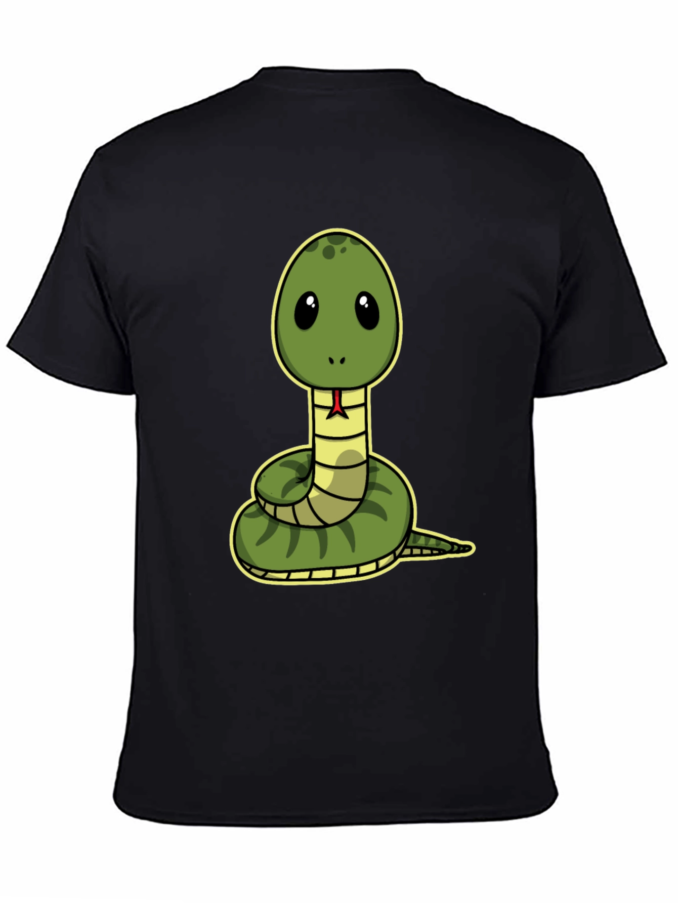 Cute Snake Graphic Tee - Fun Reptile T-Shirt