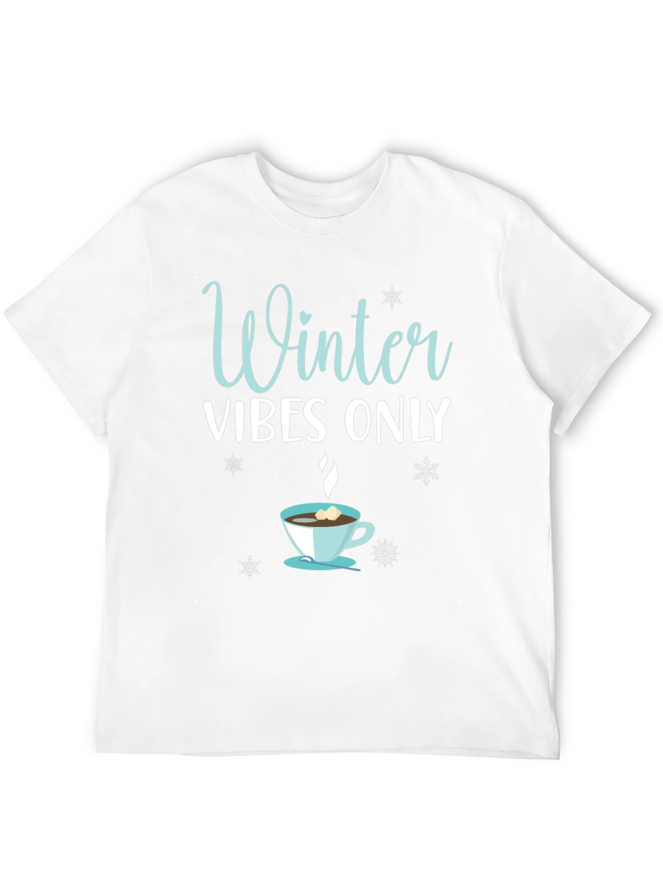 Winter Vibes Only Graphic T-Shirt