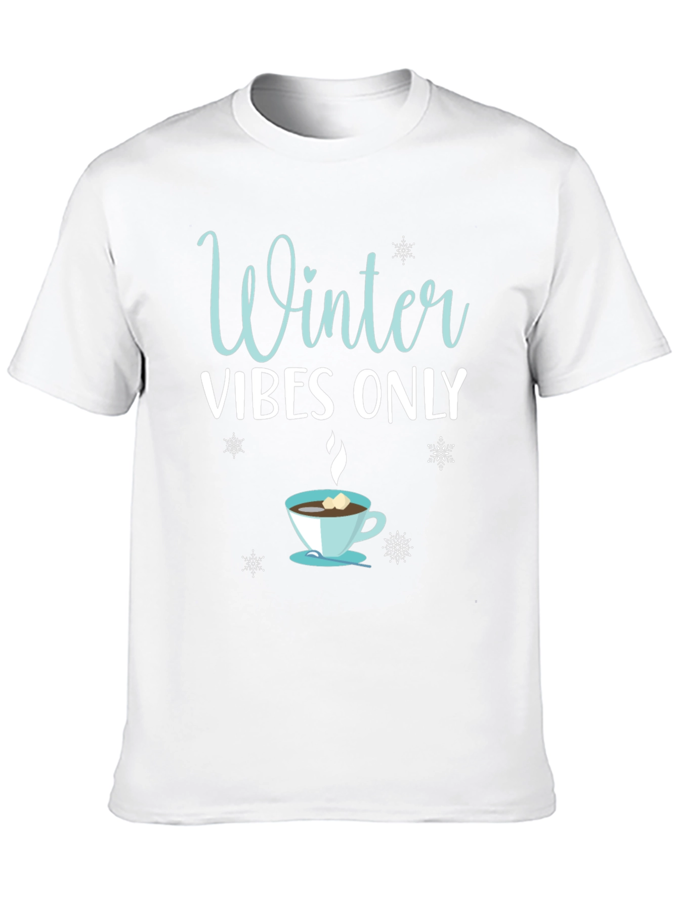 Winter Vibes Only Graphic T-Shirt