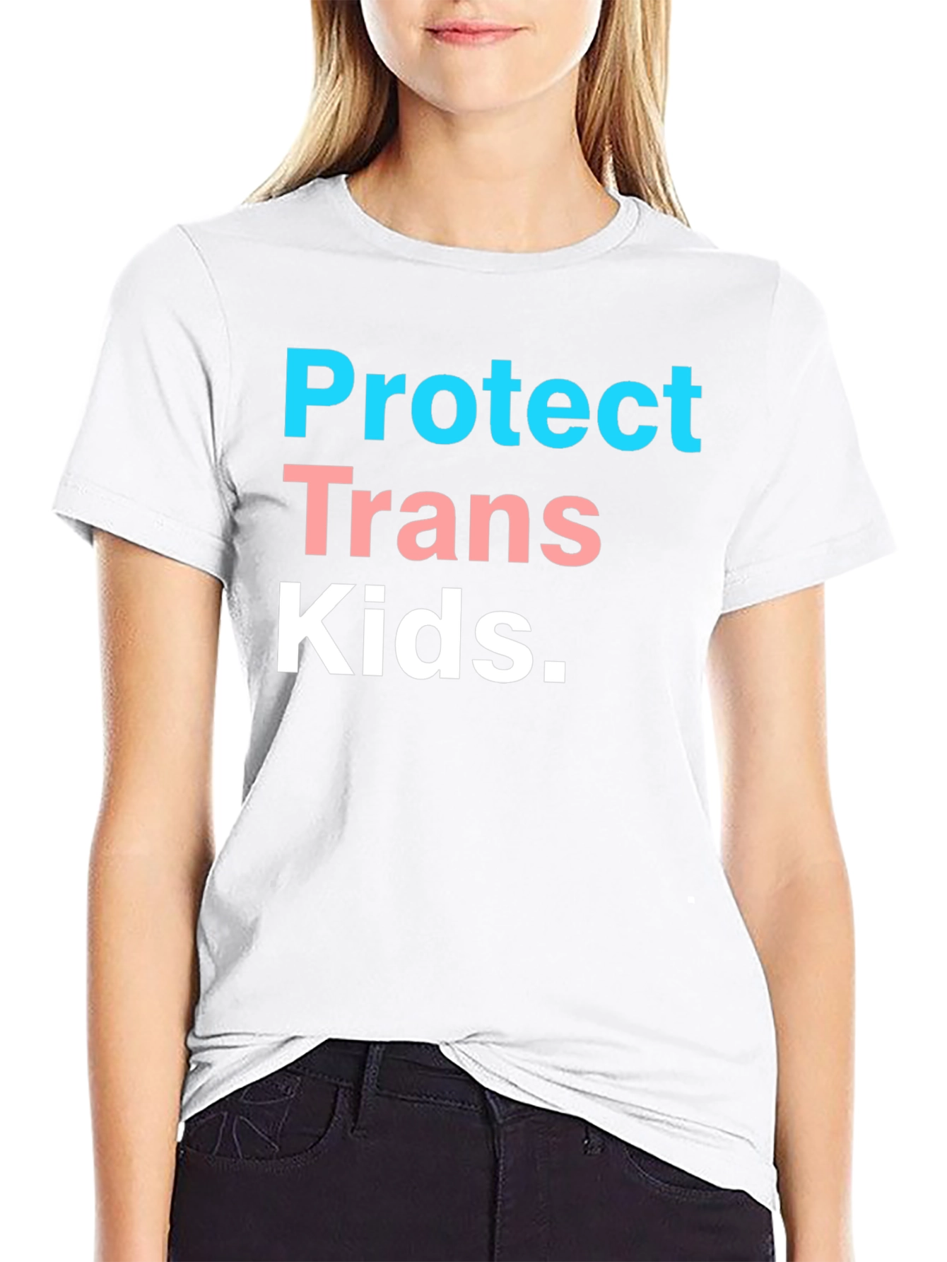 Protect Trans Kids Black T-Shirt
