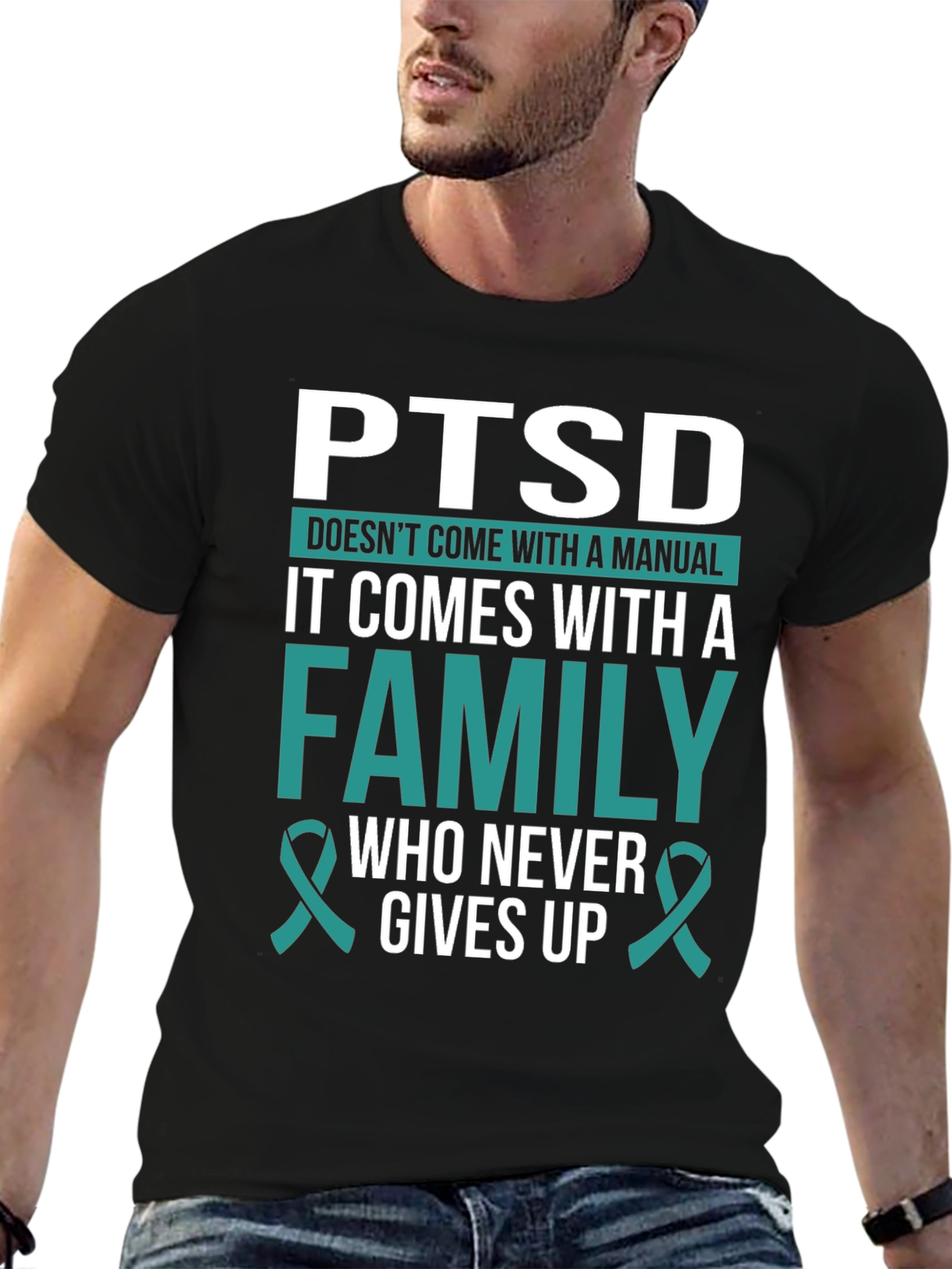 PTSD Awareness T-Shirt - Family Support