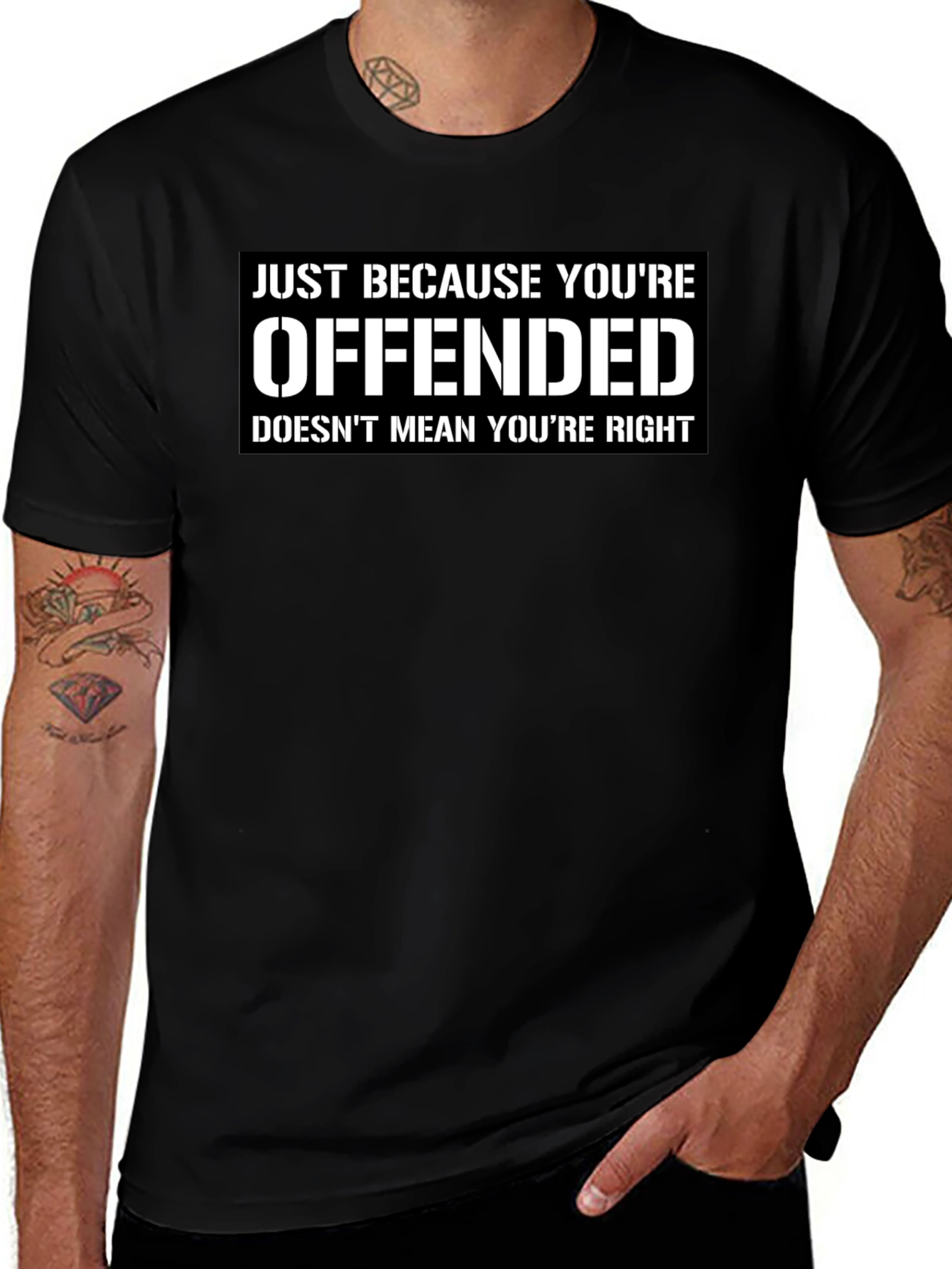 Offended Doesnt Mean Youre Right T-Shirt