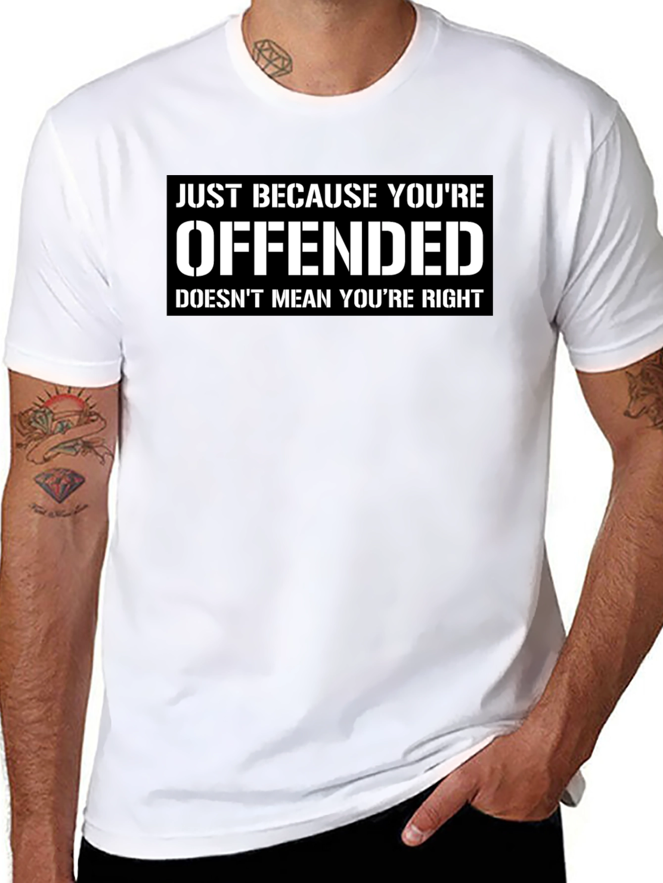 Offended Doesnt Mean Youre Right T-Shirt