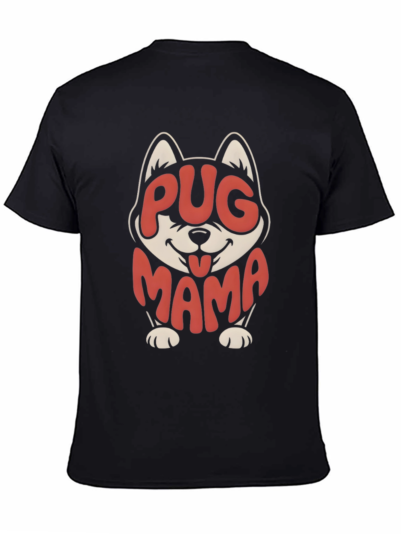 Pug Mama T-Shirt - Cute Dog Lover Tee
