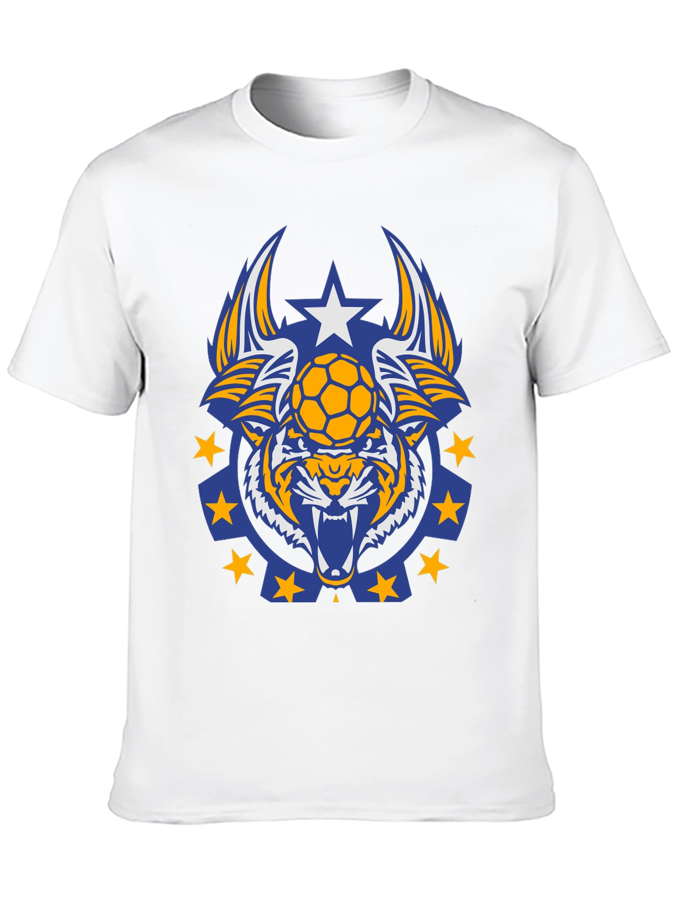 Tiger Soccer Graphic Tee - Black