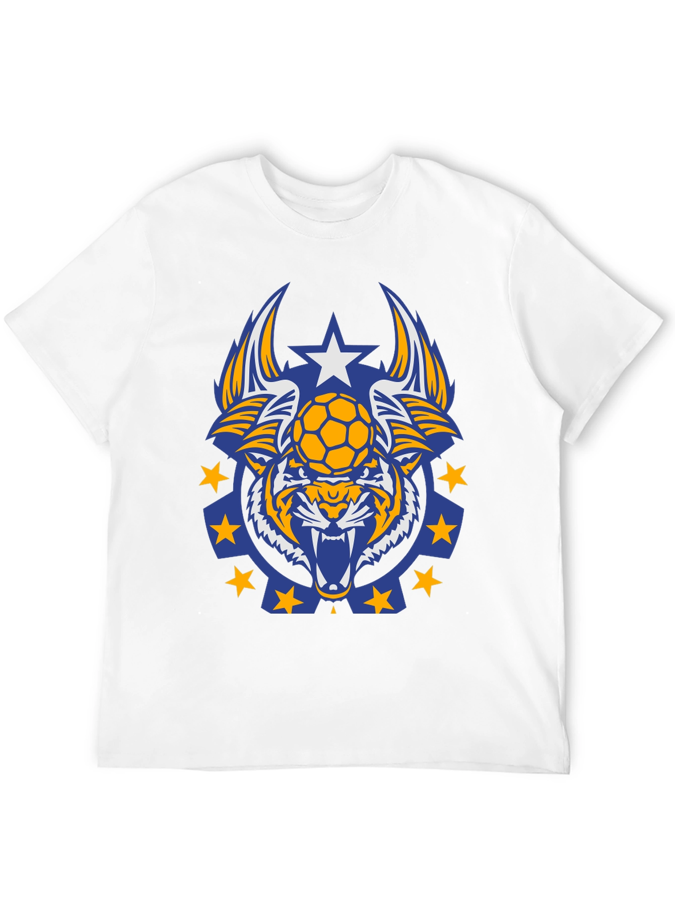 Tiger Soccer Graphic Tee - Black