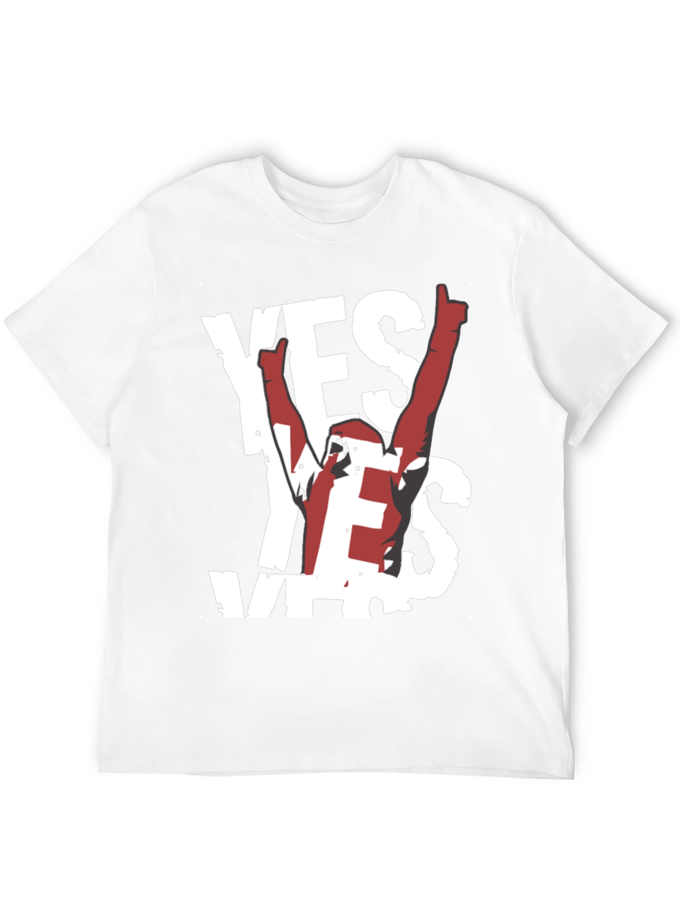 Yes! Graphic Tee - Soft Black Cotton Shirt