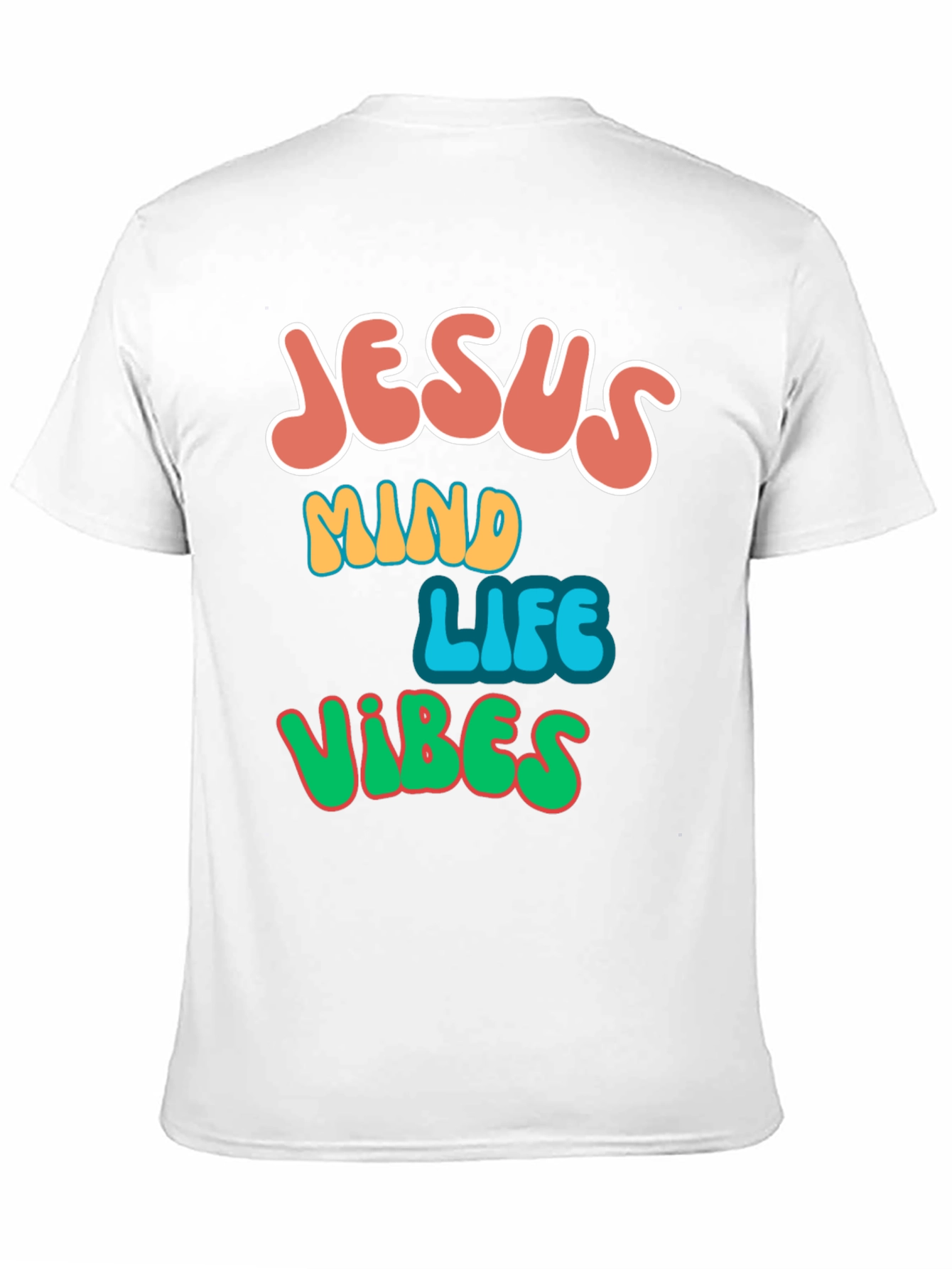 Jesus Mind Life Vibes Graphic Tee