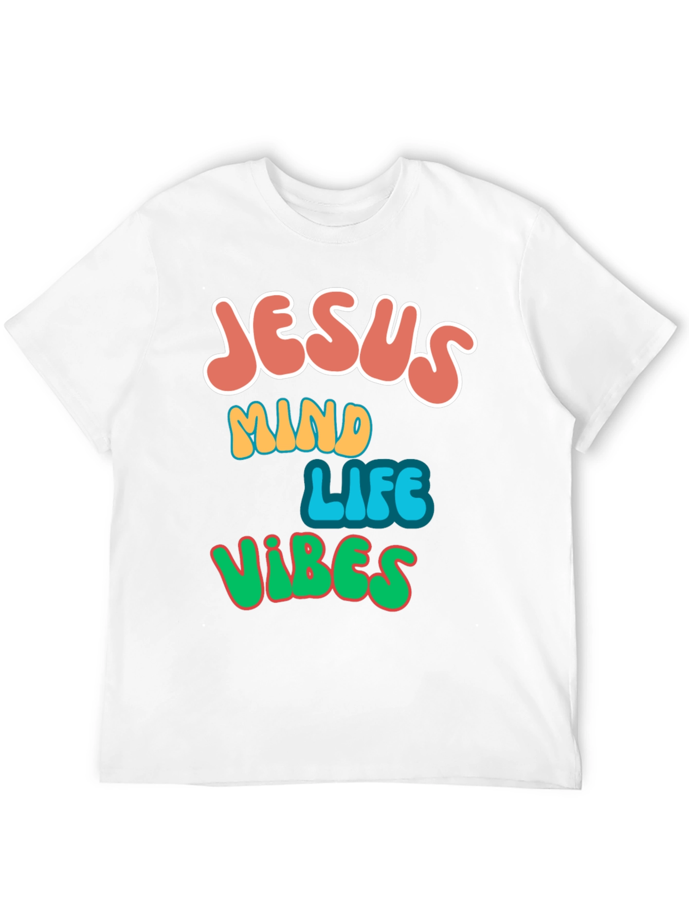 Jesus Mind Life Vibes Graphic Tee